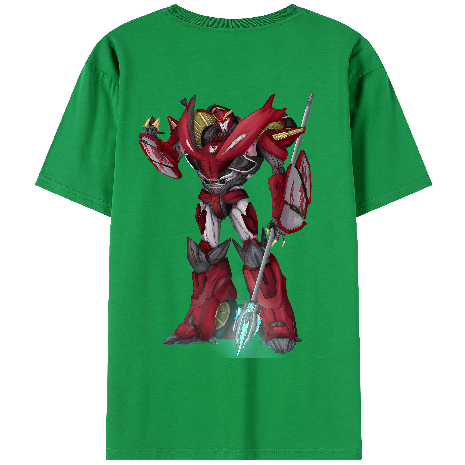 （画像用） Transformers トランスフォーマー レディース半袖Tシャツ(バックプリント)