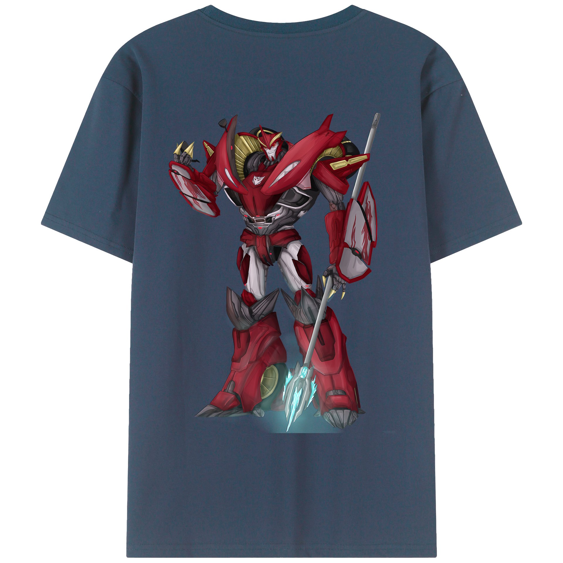 （画像用） Transformers トランスフォーマー レディース半袖Tシャツ(バックプリント)