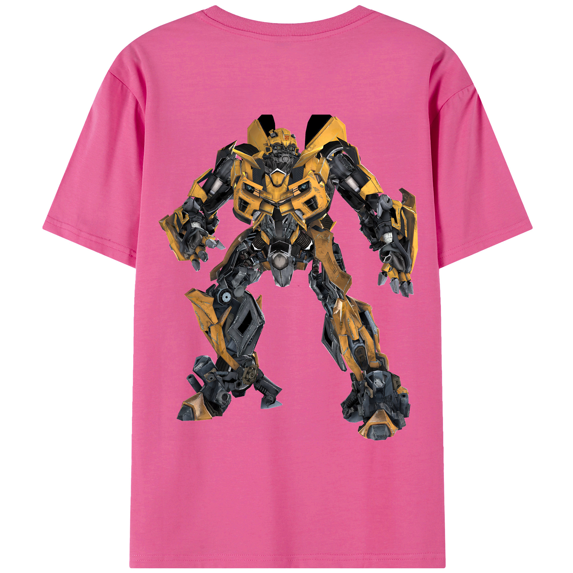 （画像用） Transformers トランスフォーマー レディース半袖Tシャツ(バックプリント)