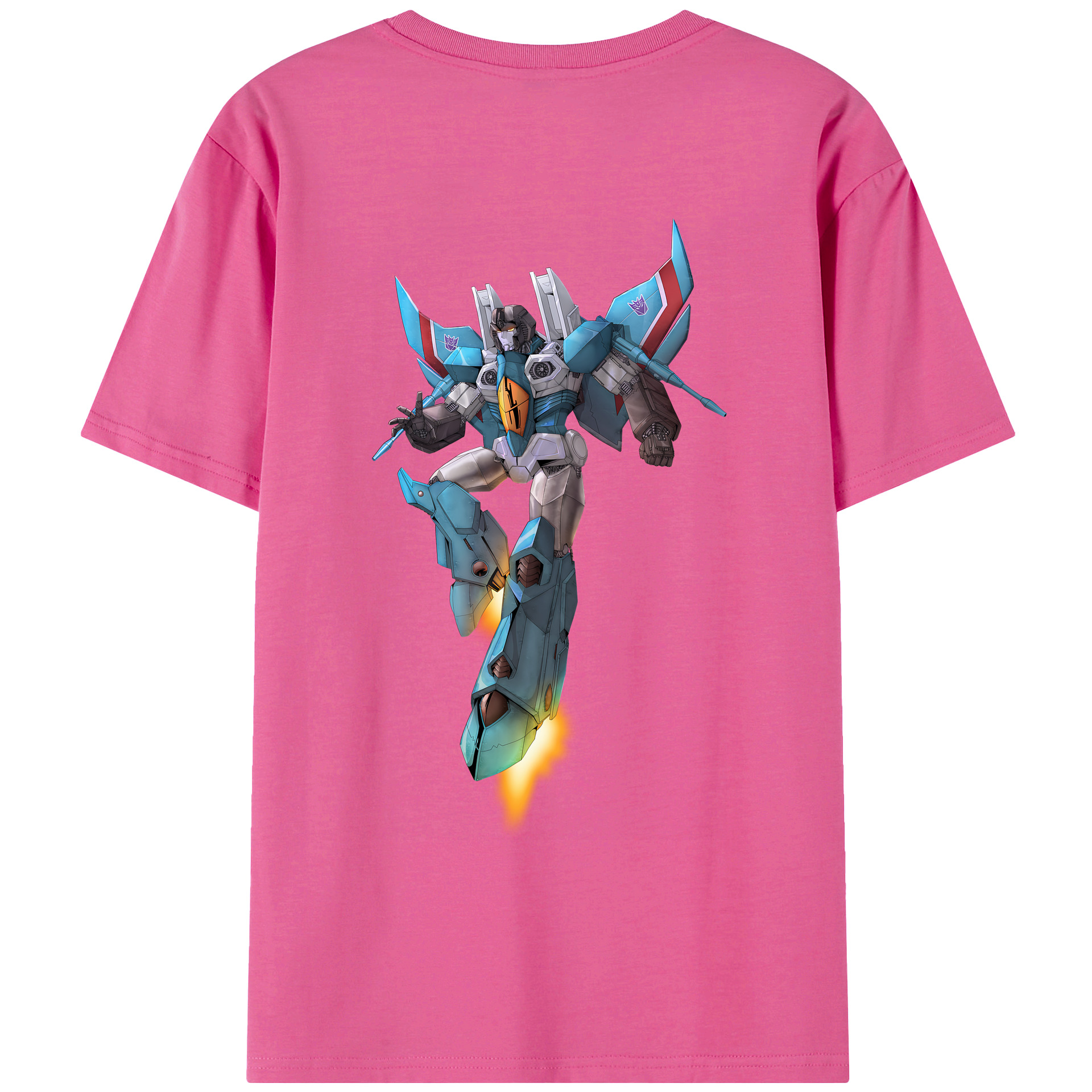 （画像用） Transformers トランスフォーマー レディース半袖Tシャツ(バックプリント)