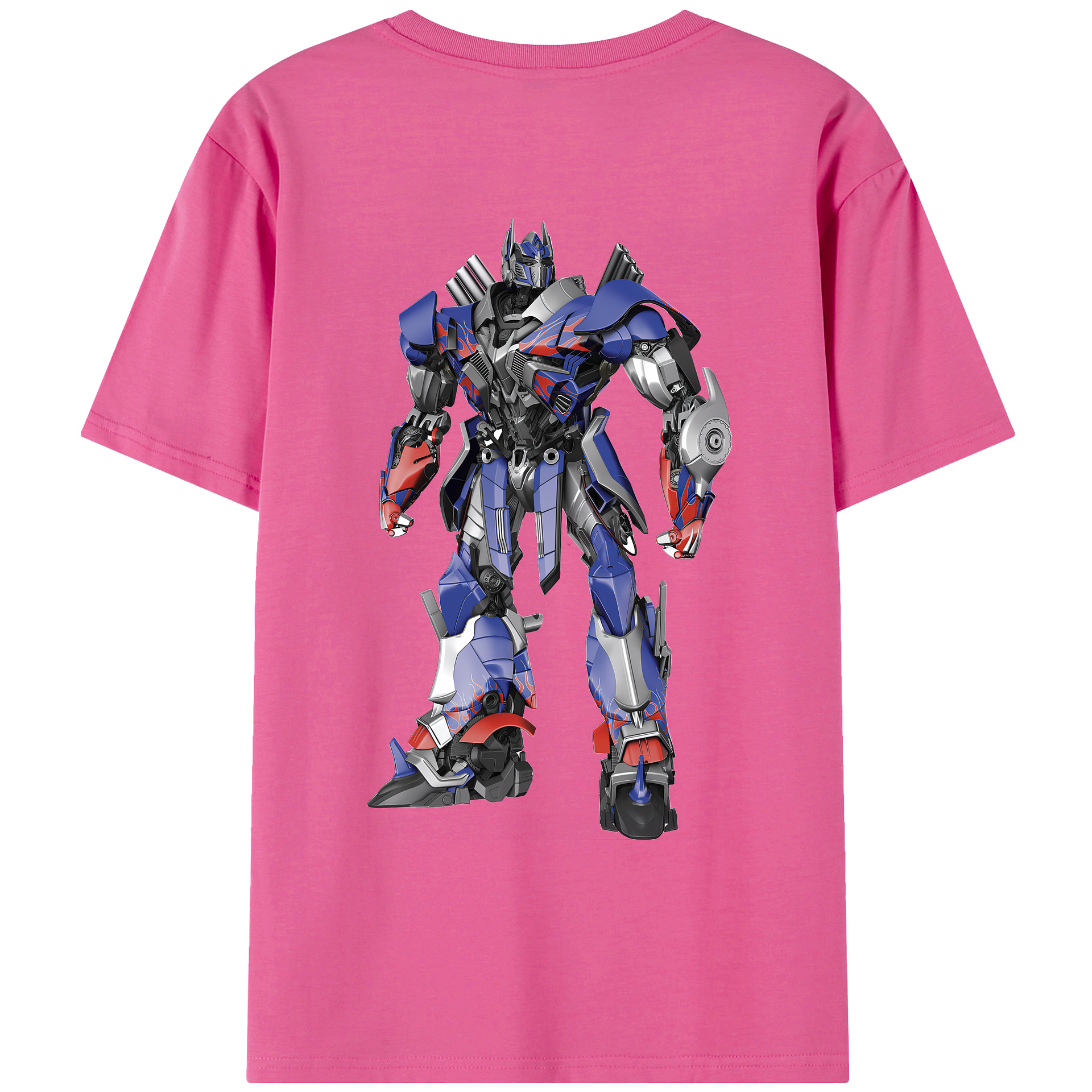 （画像用） Transformers トランスフォーマー レディース半袖Tシャツ(バックプリント)