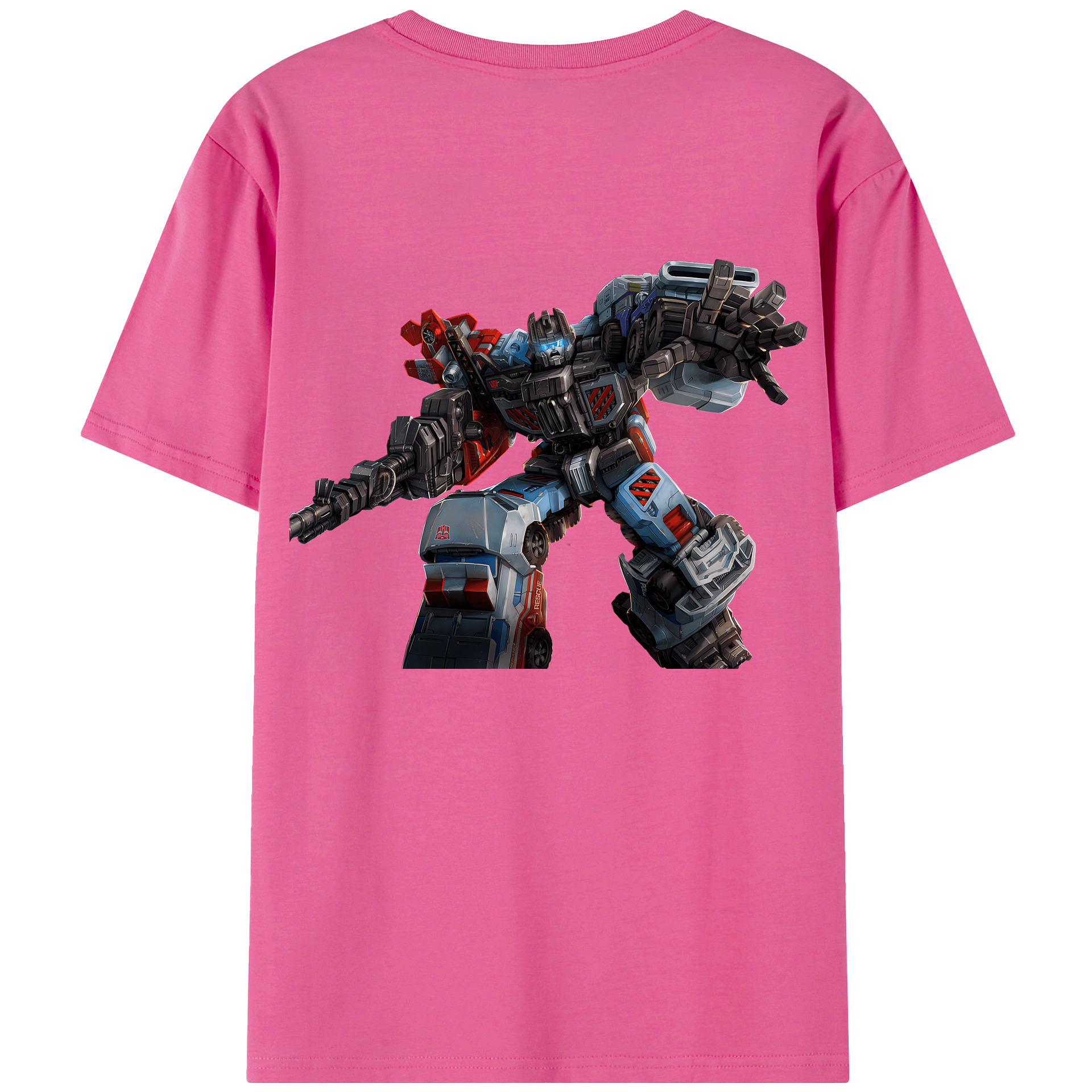 （画像用） Transformers トランスフォーマー レディース半袖Tシャツ(バックプリント)