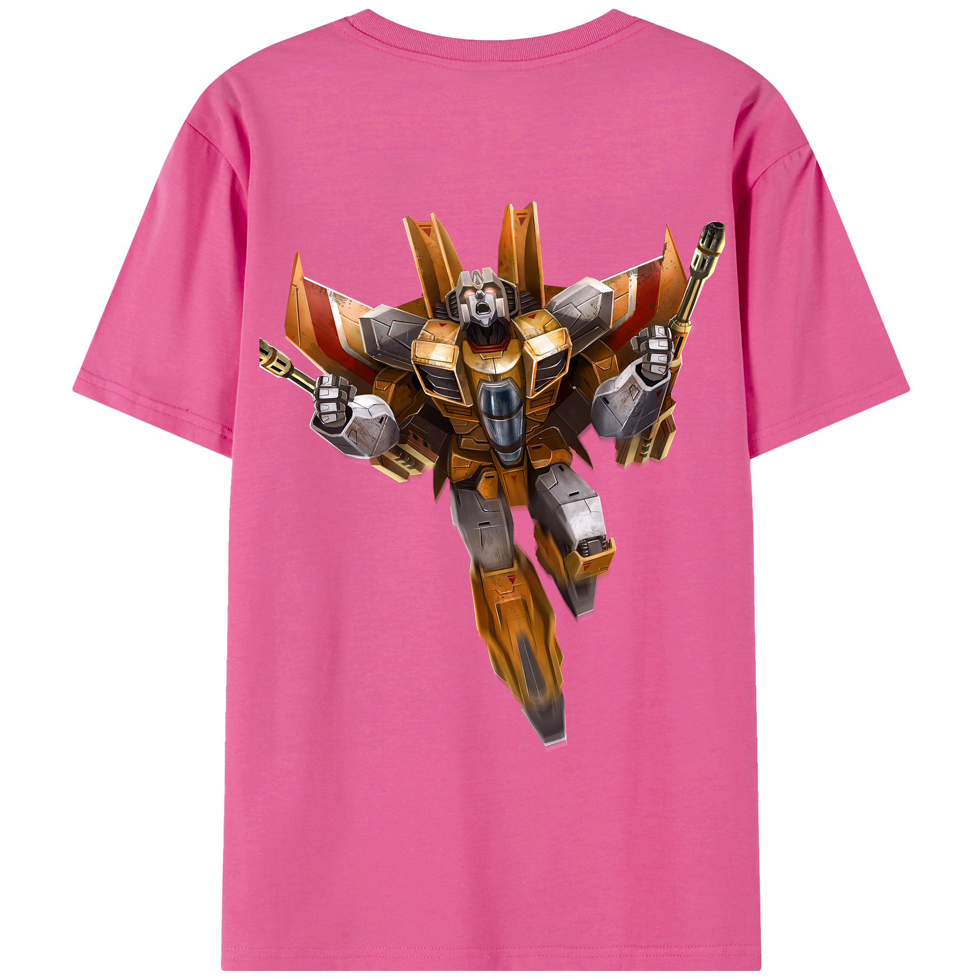 （画像用） Transformers トランスフォーマー レディース半袖Tシャツ(バックプリント)