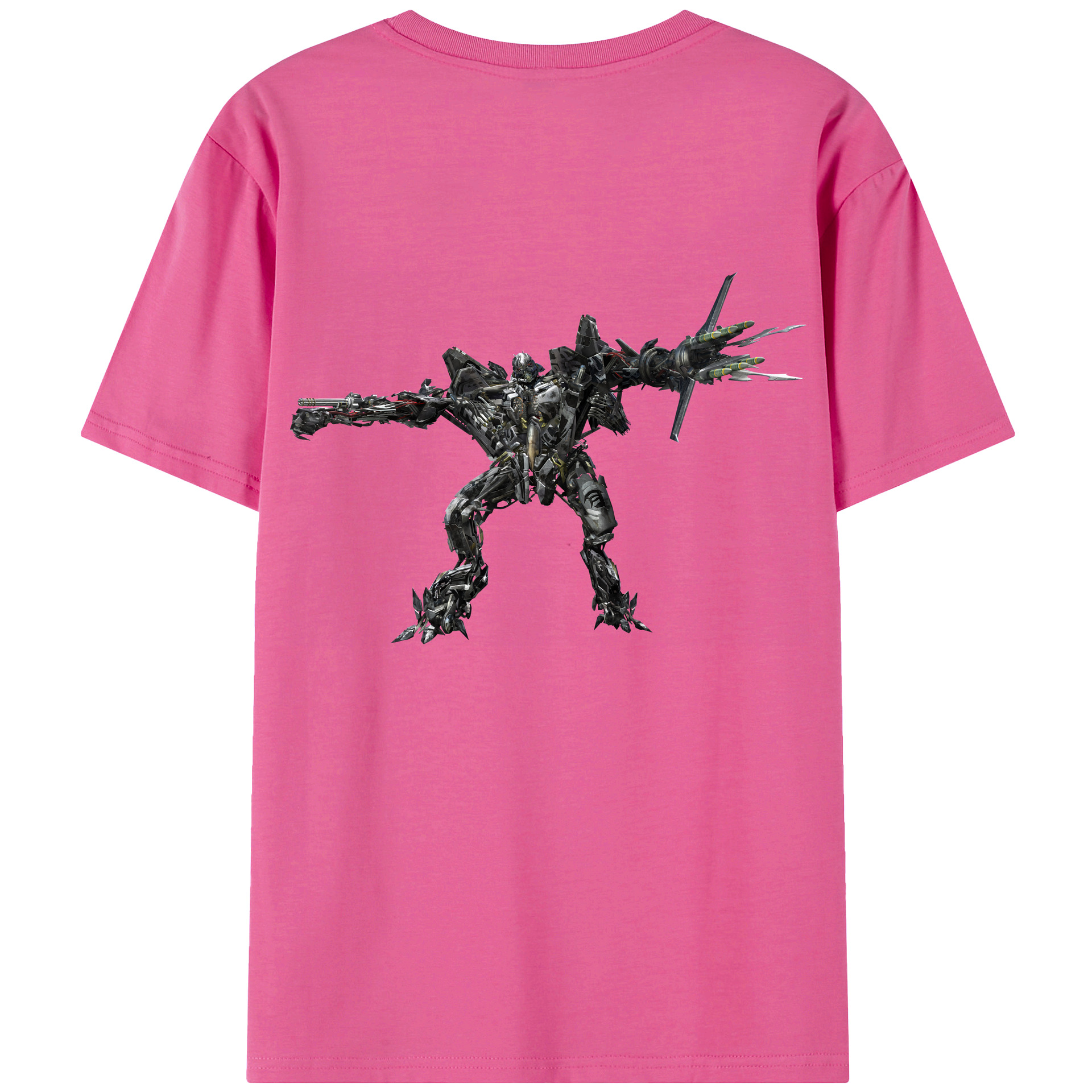 （画像用） Transformers トランスフォーマー レディース半袖Tシャツ(バックプリント)