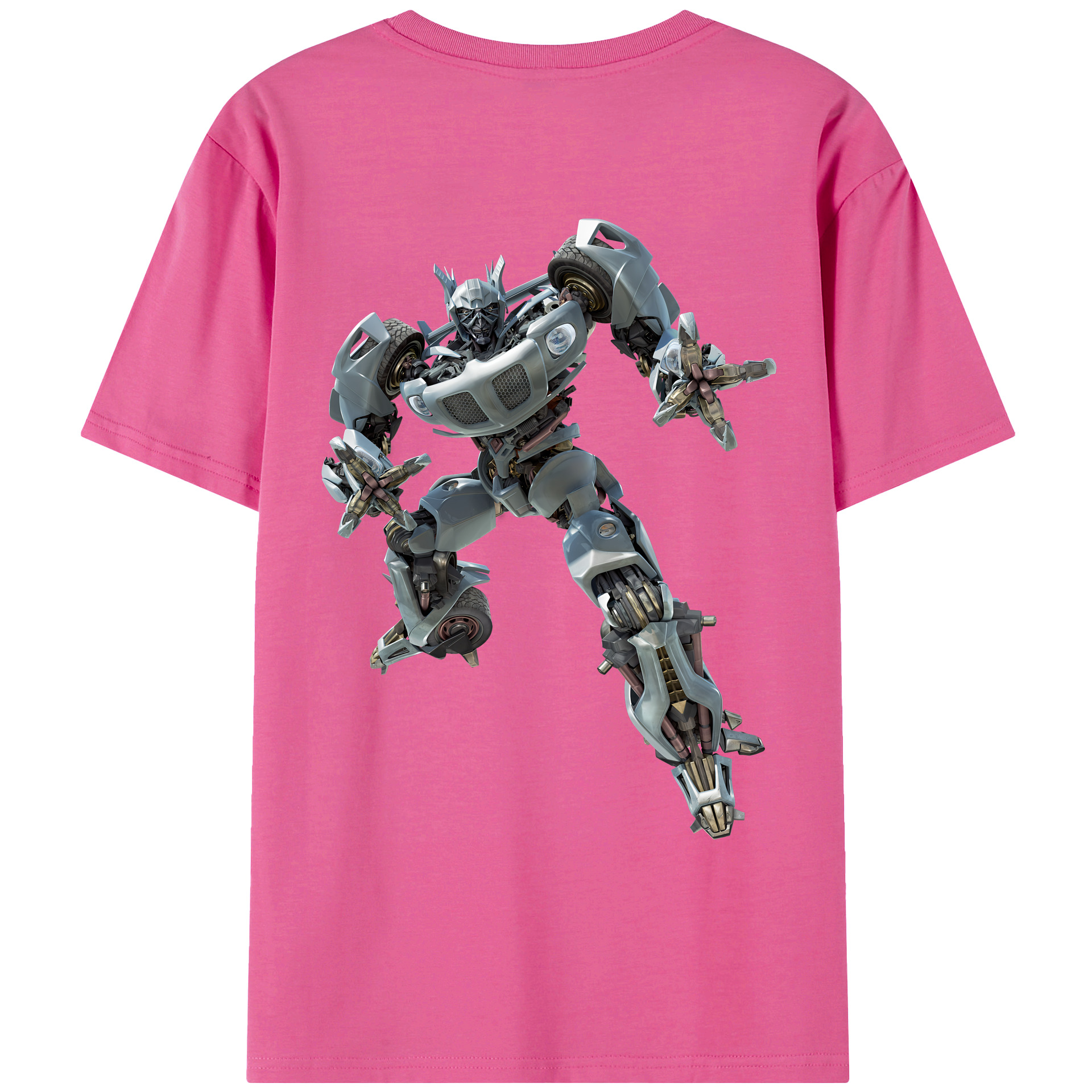 （画像用） Transformers トランスフォーマー レディース半袖Tシャツ(バックプリント)