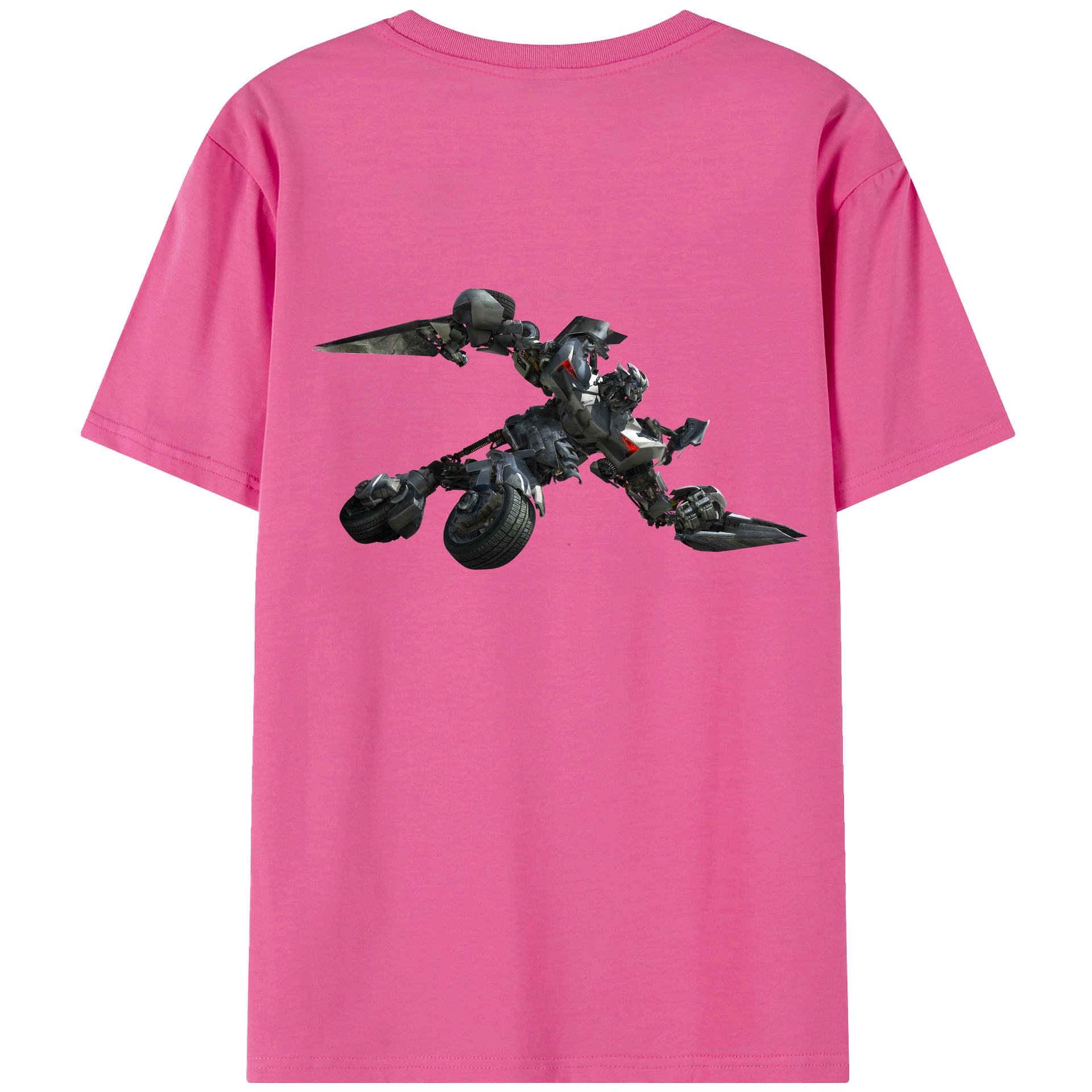 （画像用） Transformers トランスフォーマー レディース半袖Tシャツ(バックプリント)