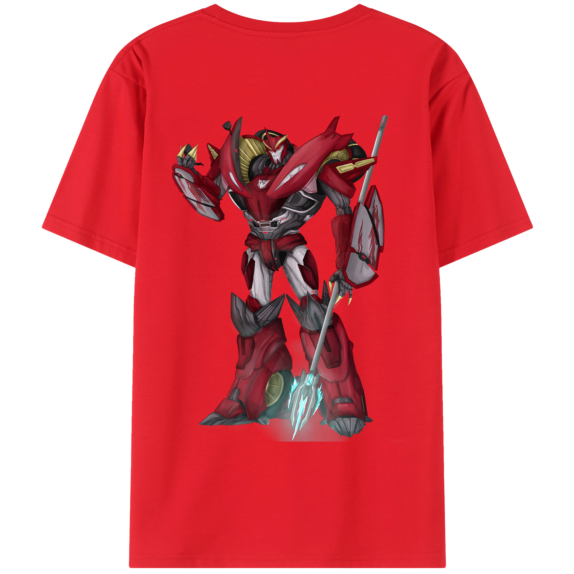 （画像用） Transformers トランスフォーマー レディース半袖Tシャツ(バックプリント)