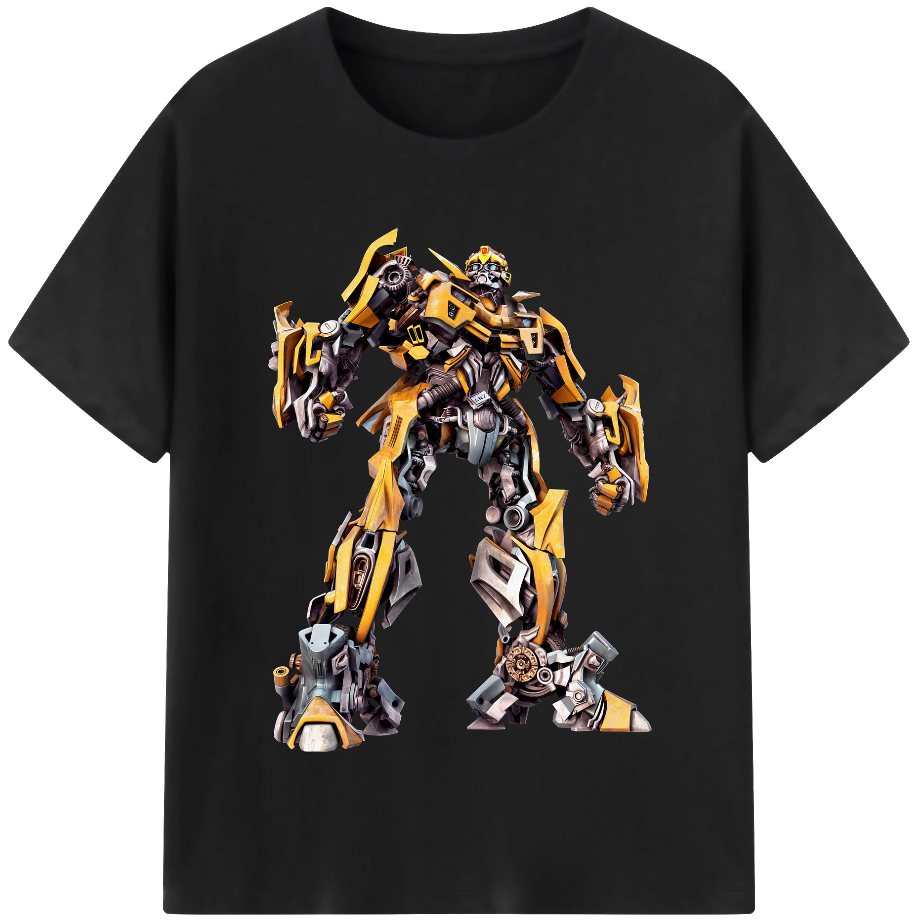 （画像用） Transformers トランスフォーマー レディースカジュアルプリントTシャツ（綿100％）