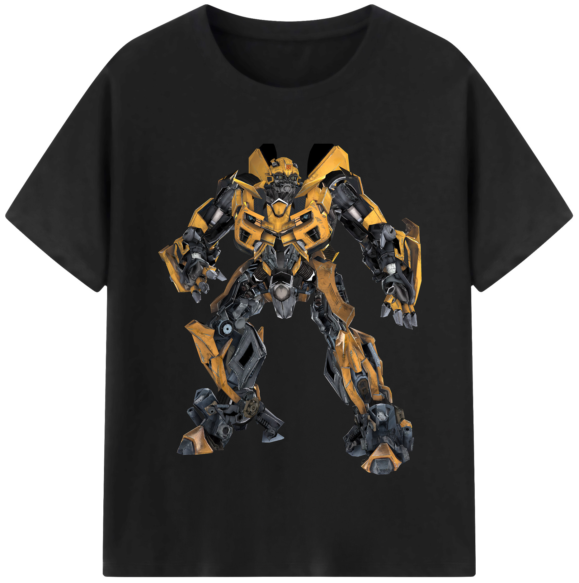 （画像用） Transformers トランスフォーマー レディースカジュアルプリントTシャツ（綿100％）