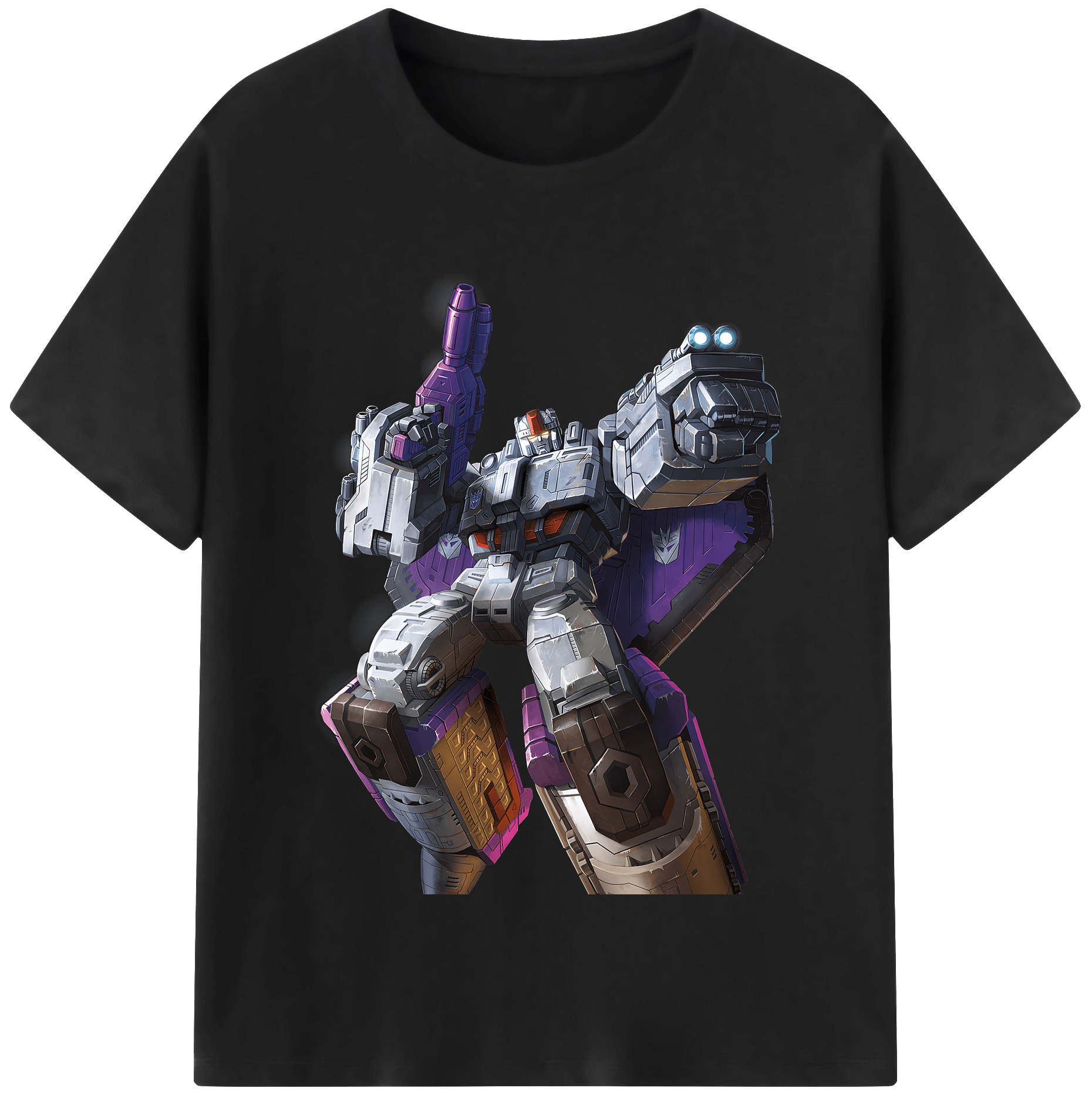 （画像用） Transformers トランスフォーマー レディースカジュアルプリントTシャツ（綿100％）
