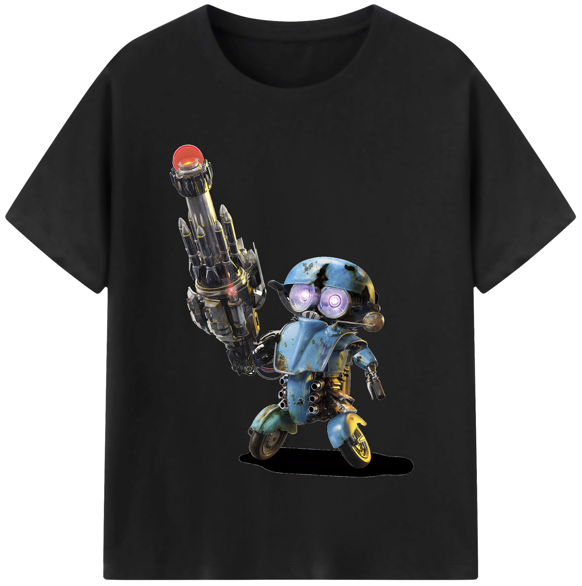 （画像用） Transformers トランスフォーマー レディースカジュアルプリントTシャツ（綿100％）