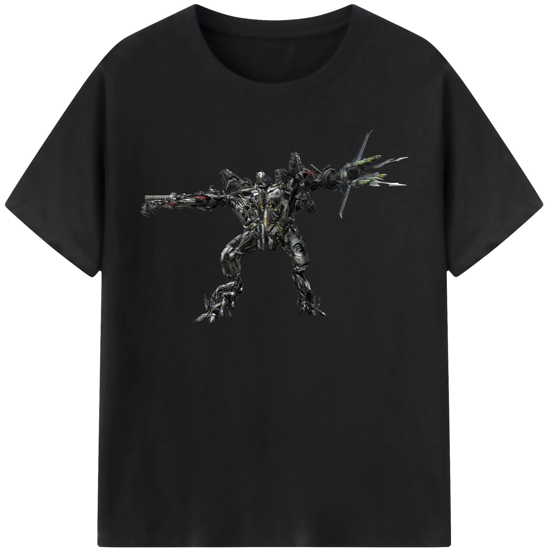 （画像用） Transformers トランスフォーマー レディースカジュアルプリントTシャツ（綿100％）
