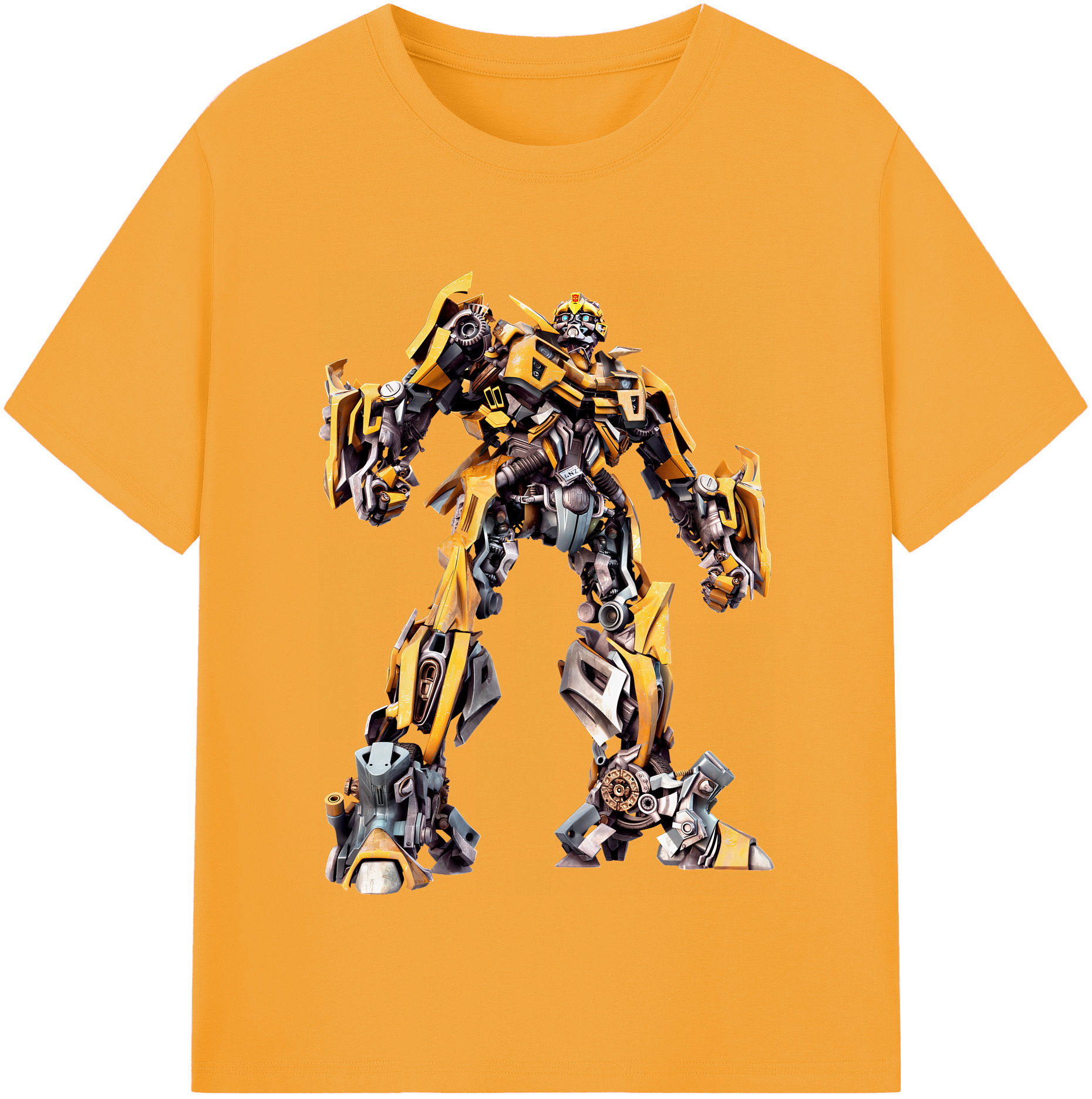 （画像用） Transformers トランスフォーマー レディースカジュアルプリントTシャツ（綿100％）