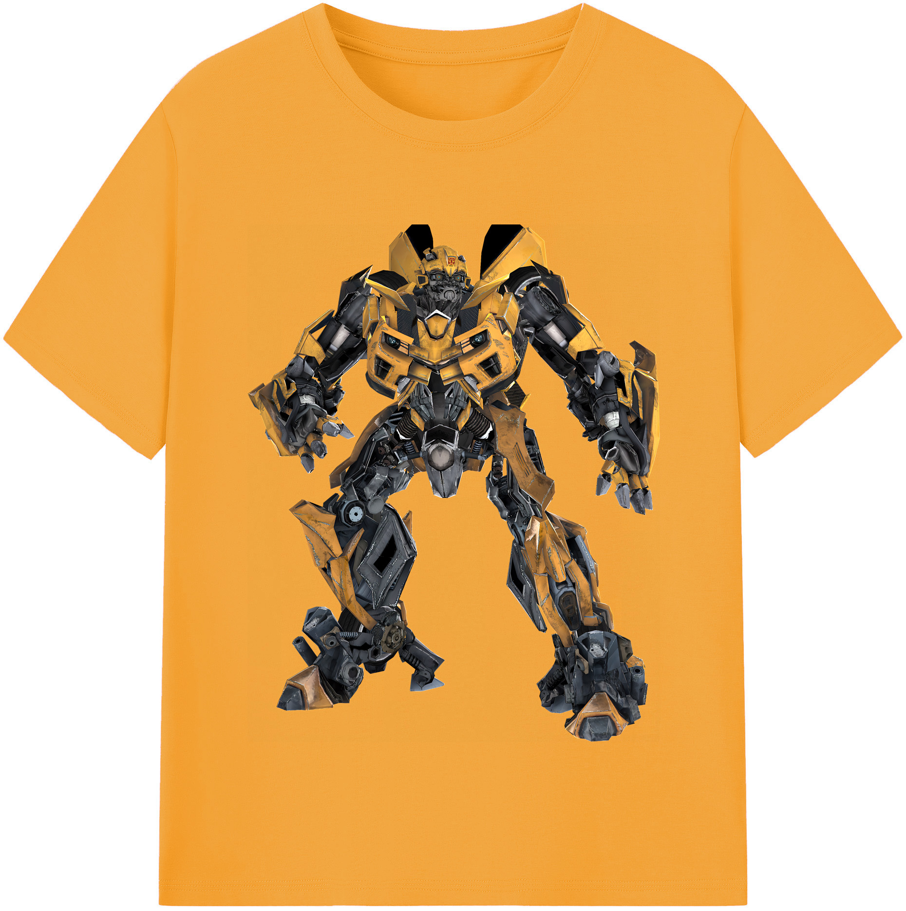 （画像用） Transformers トランスフォーマー レディースカジュアルプリントTシャツ（綿100％）