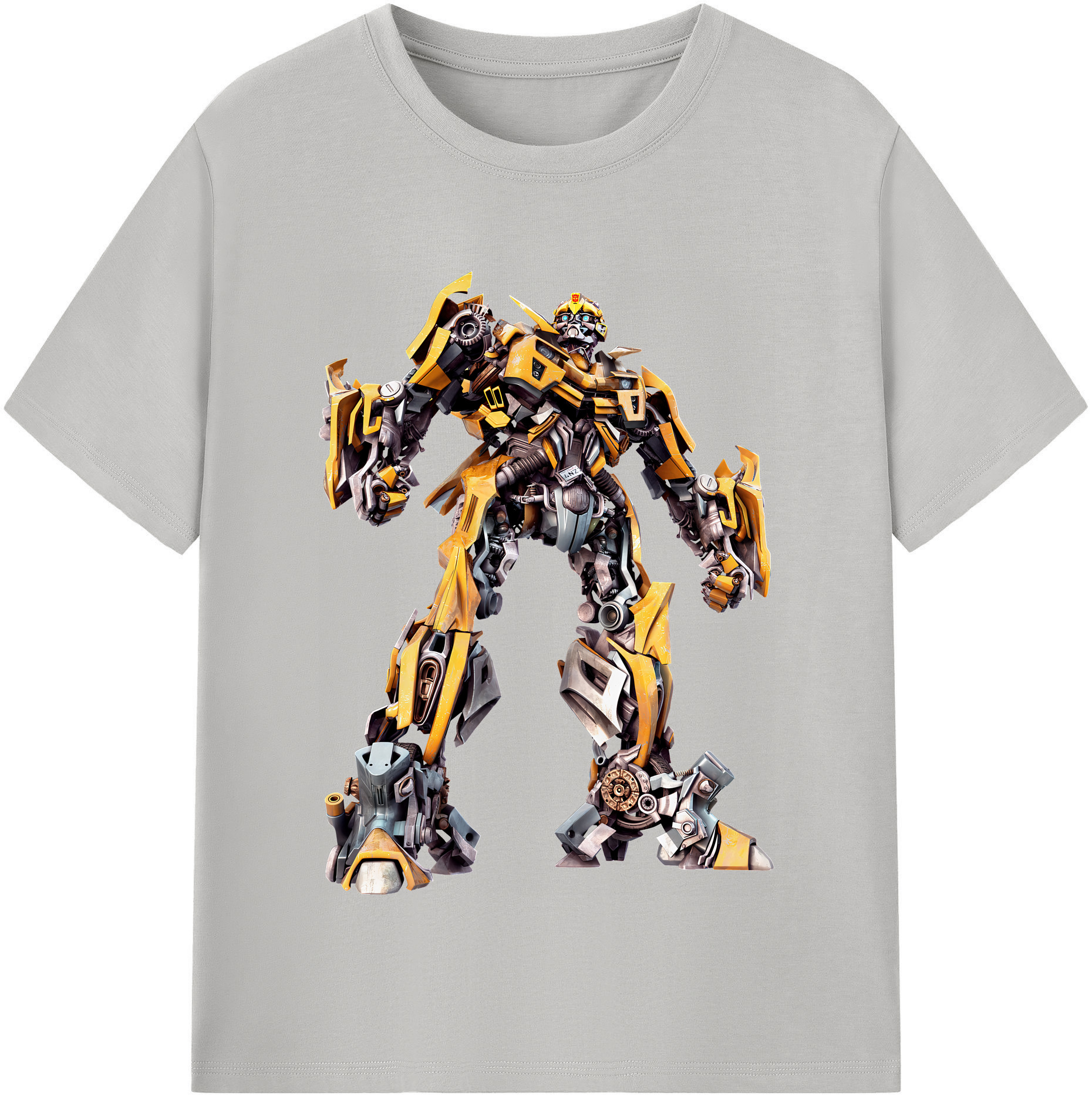 （画像用） Transformers トランスフォーマー レディースカジュアルプリントTシャツ（綿100％）