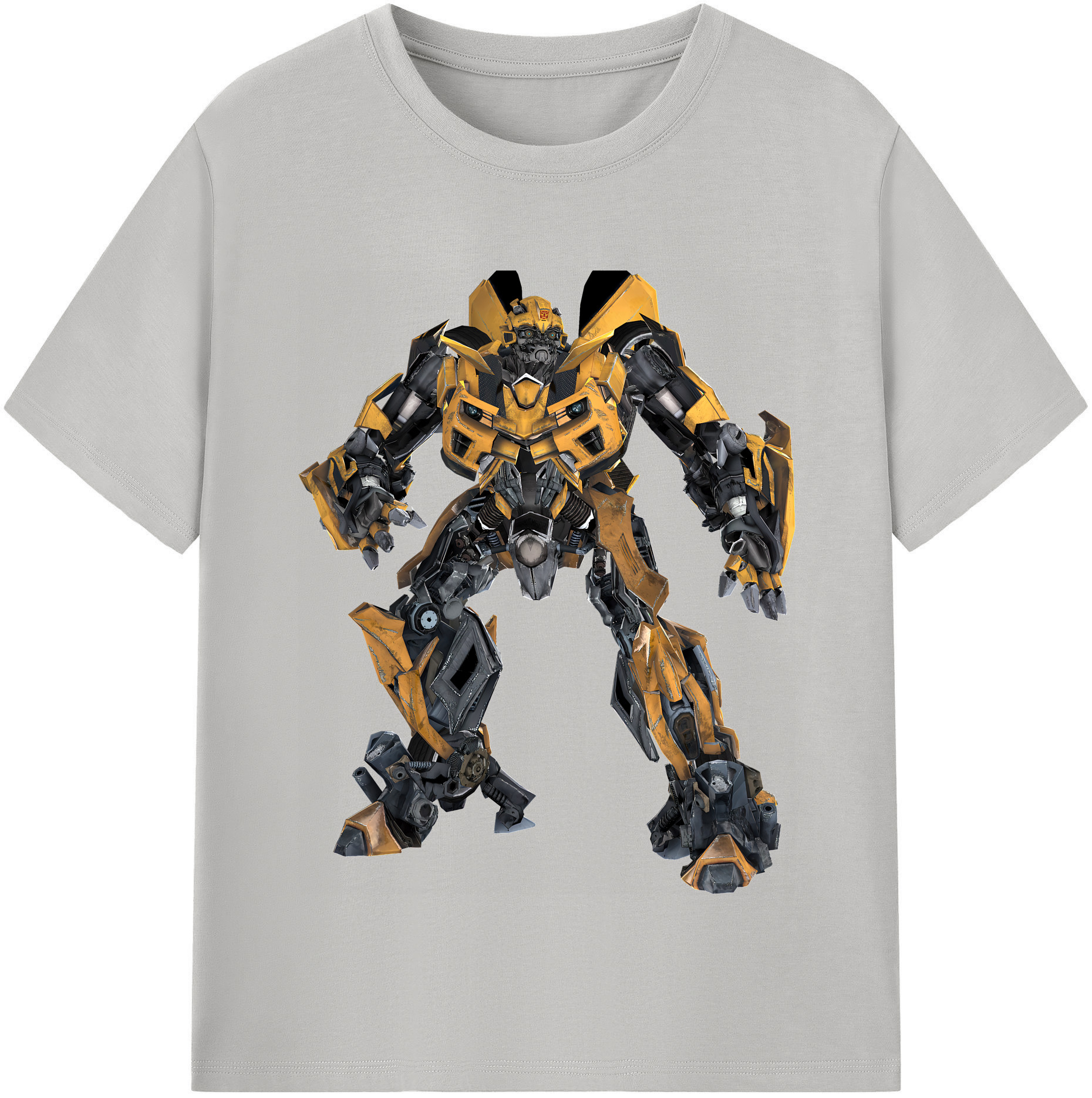 （画像用） Transformers トランスフォーマー レディースカジュアルプリントTシャツ（綿100％）