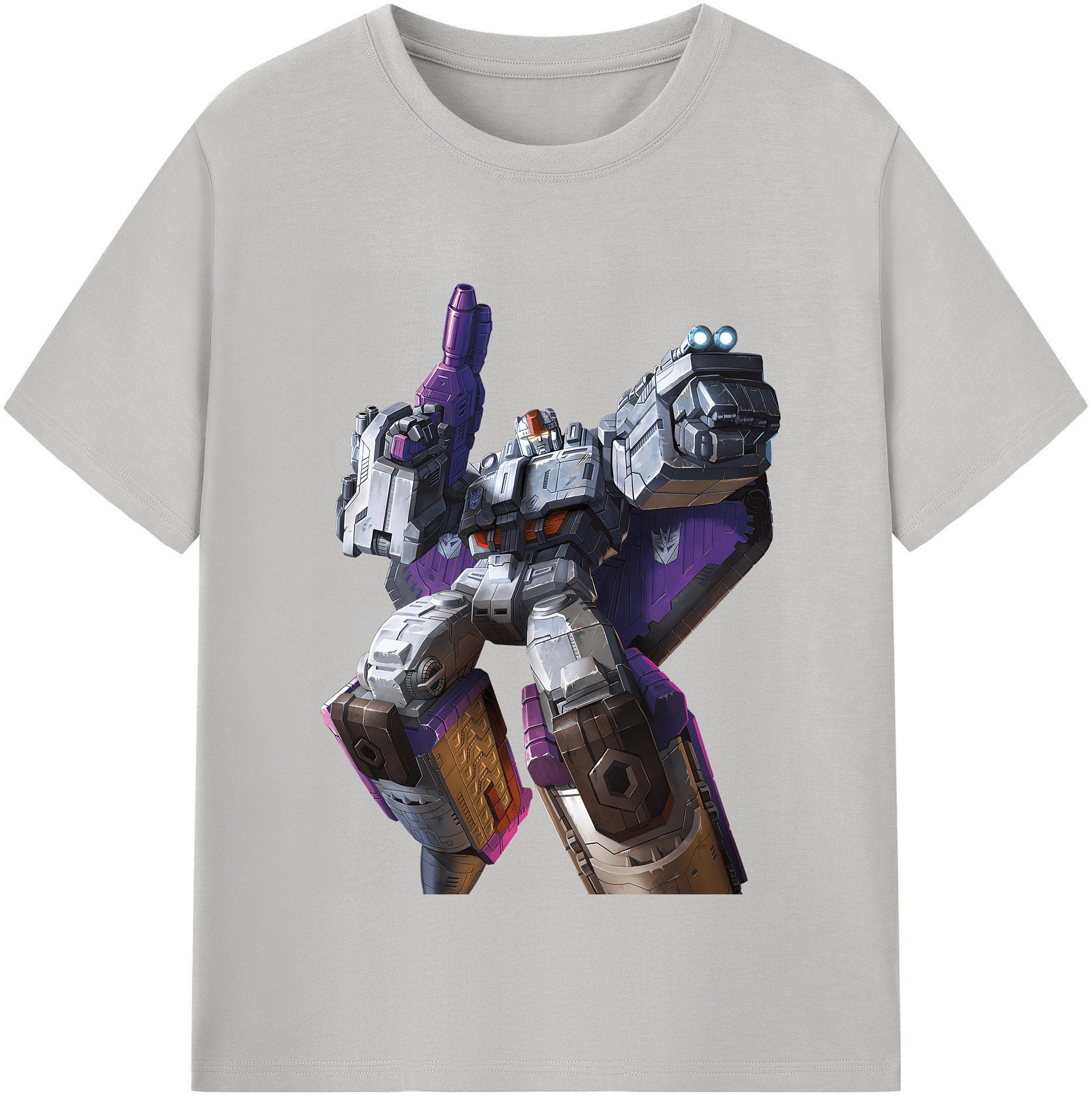 （画像用） Transformers トランスフォーマー レディースカジュアルプリントTシャツ（綿100％）
