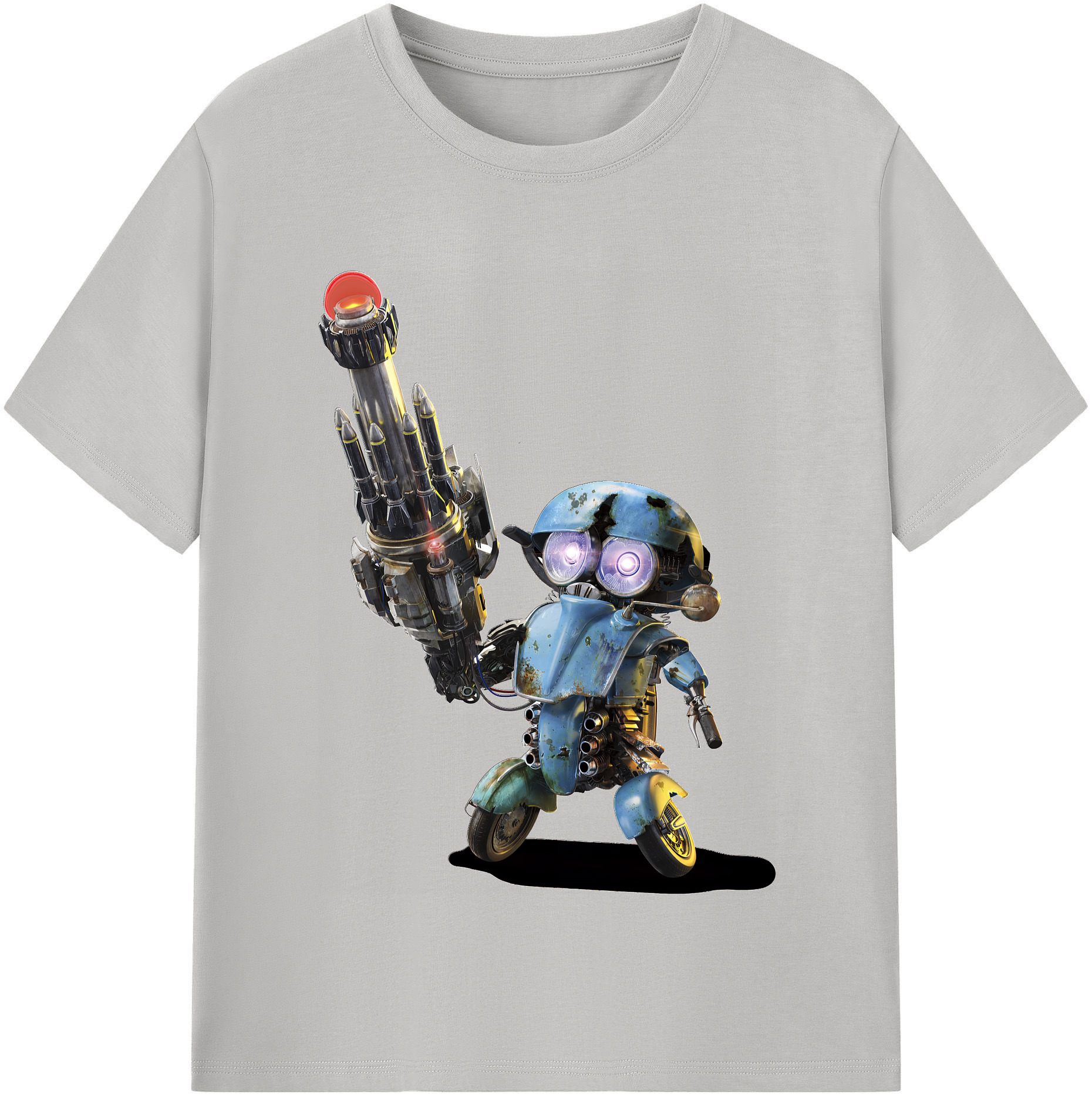 （画像用） Transformers トランスフォーマー レディースカジュアルプリントTシャツ（綿100％）