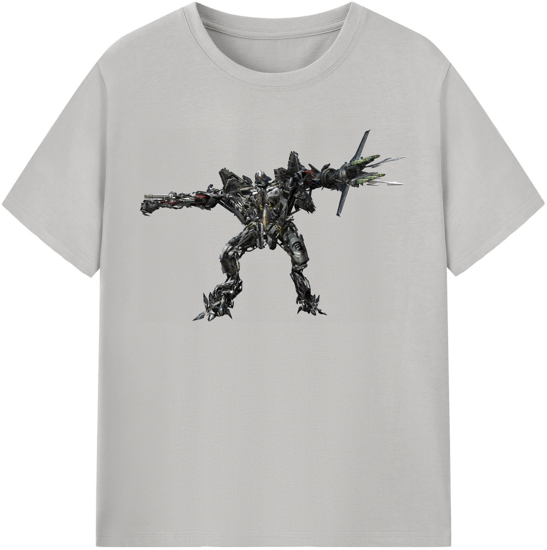 （画像用） Transformers トランスフォーマー レディースカジュアルプリントTシャツ（綿100％）