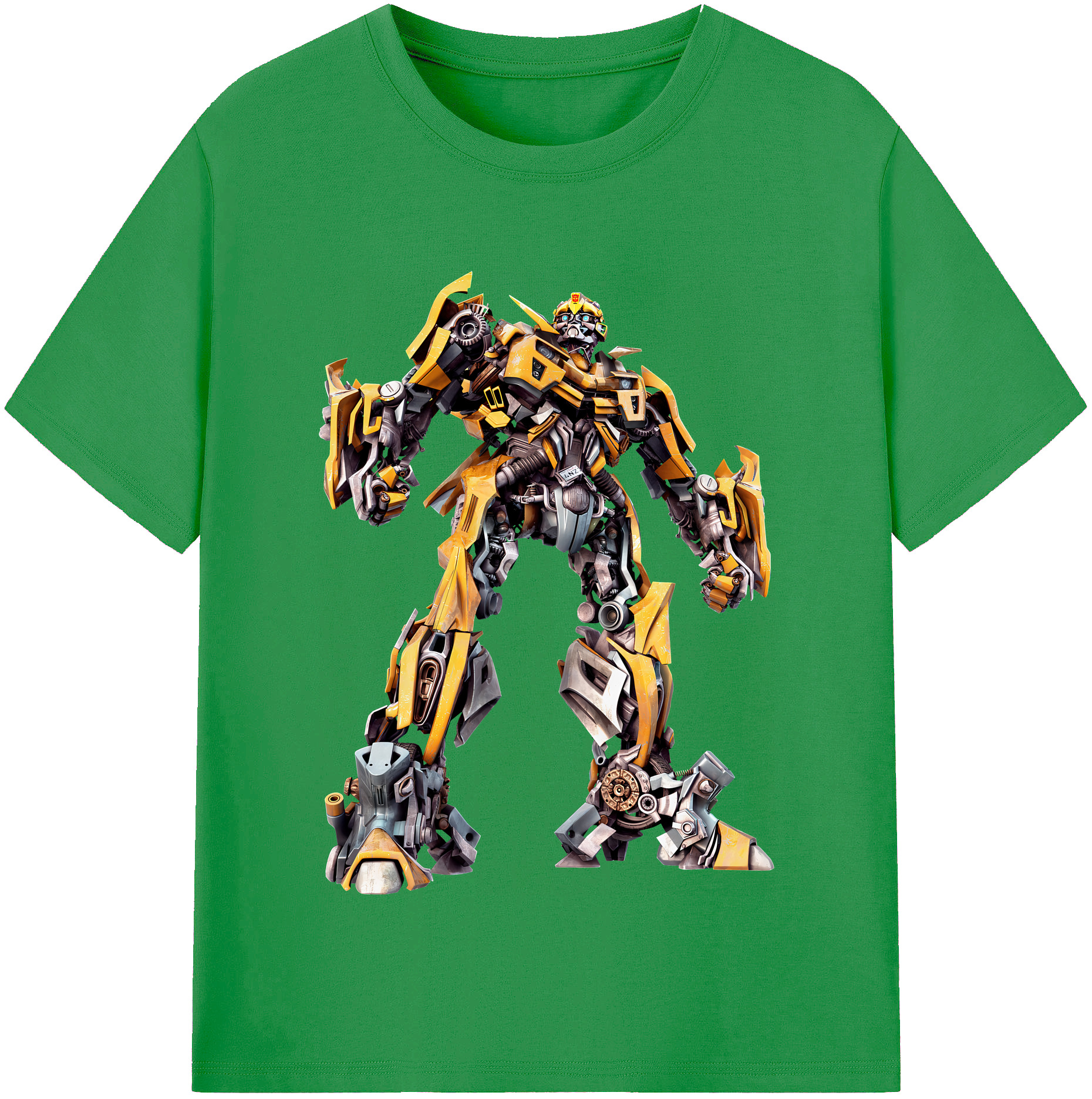 （画像用） Transformers トランスフォーマー レディースカジュアルプリントTシャツ（綿100％）