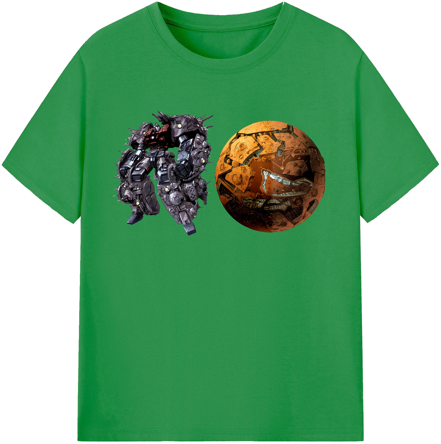 （画像用） Transformers トランスフォーマー レディースカジュアルプリントTシャツ（綿100％）