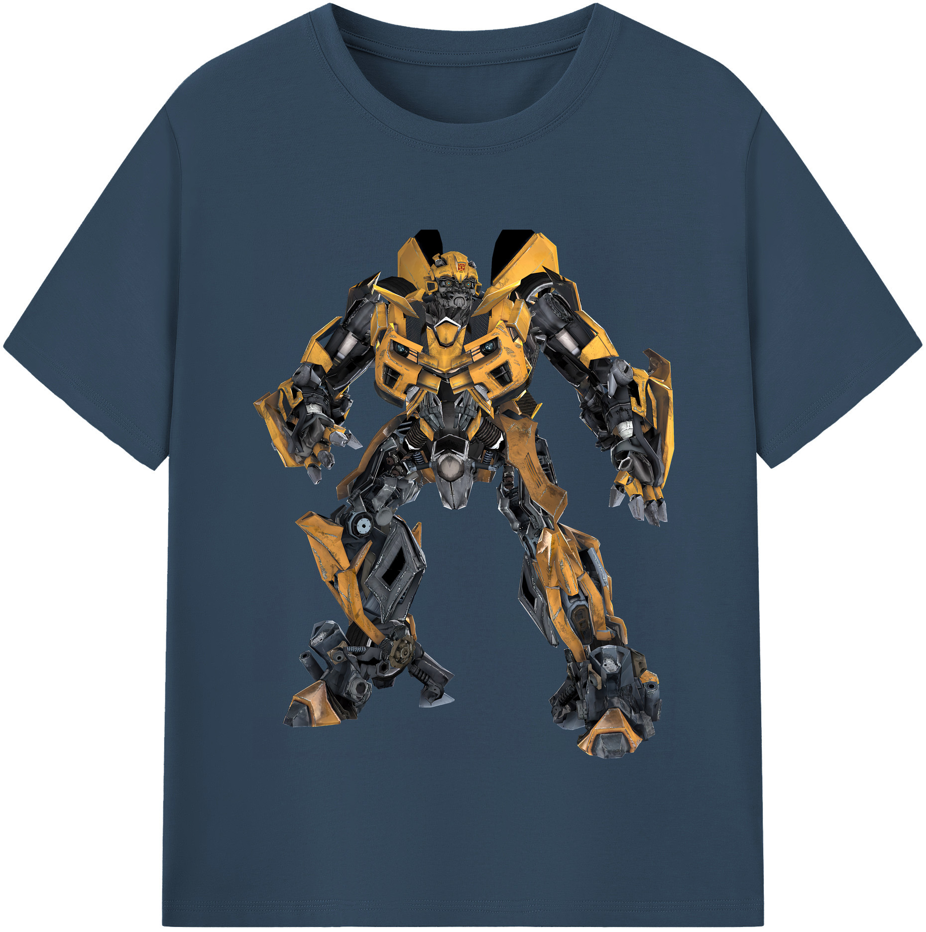 （画像用） Transformers トランスフォーマー レディースカジュアルプリントTシャツ（綿100％）