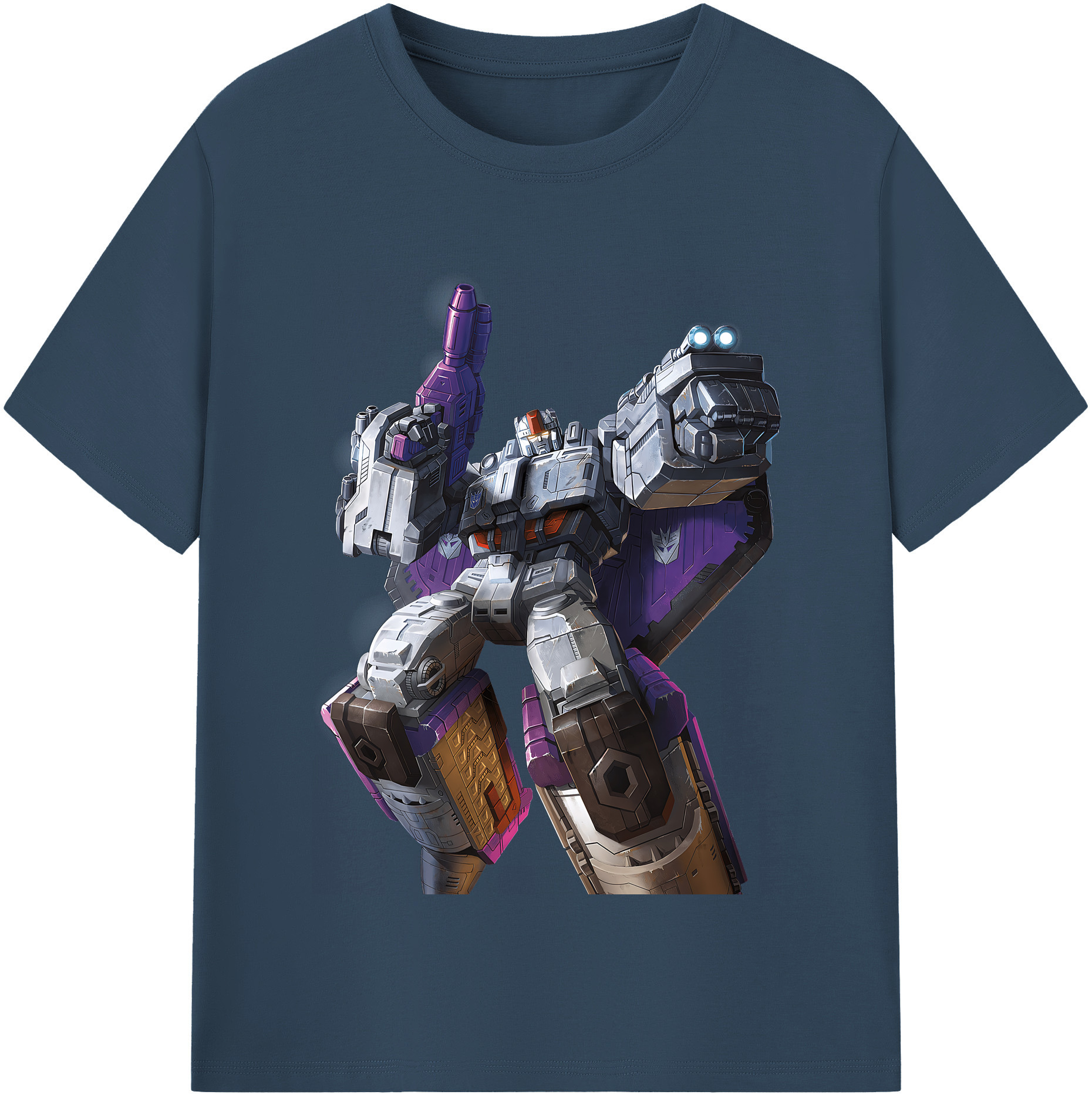 （画像用） Transformers トランスフォーマー レディースカジュアルプリントTシャツ（綿100％）