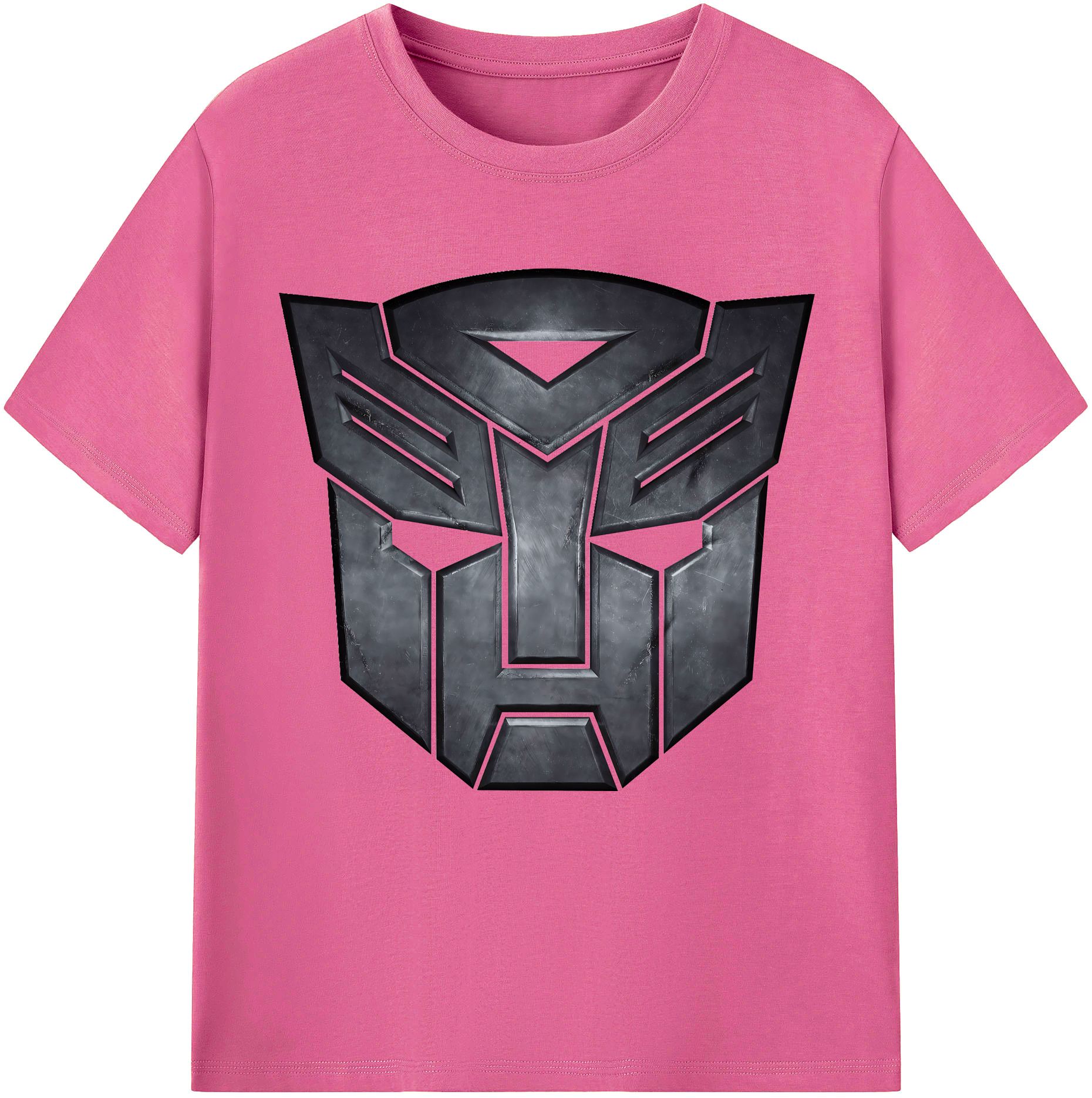 （画像用） Transformers トランスフォーマー レディースカジュアルプリントTシャツ（綿100％）