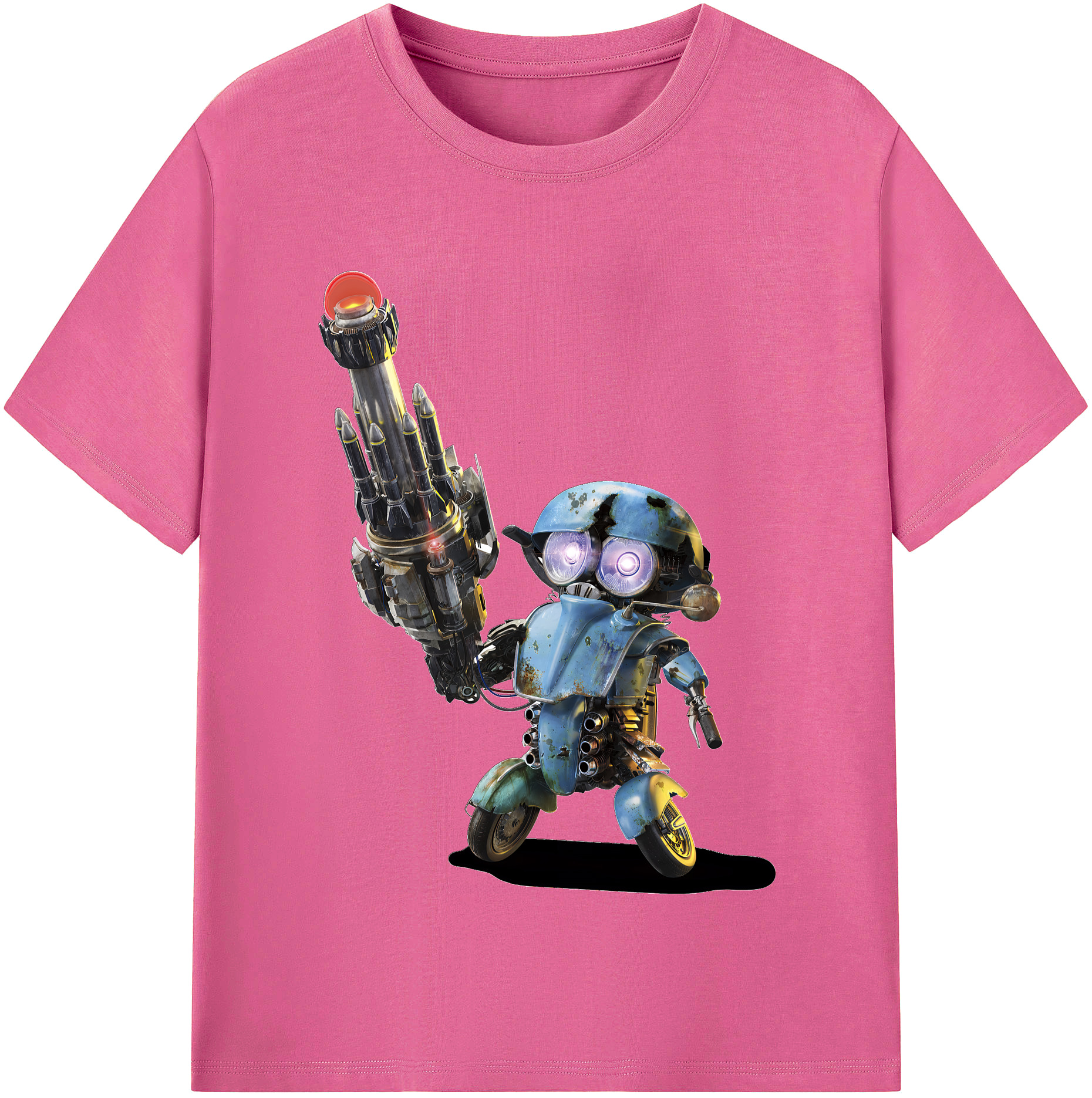 （画像用） Transformers トランスフォーマー レディースカジュアルプリントTシャツ（綿100％）