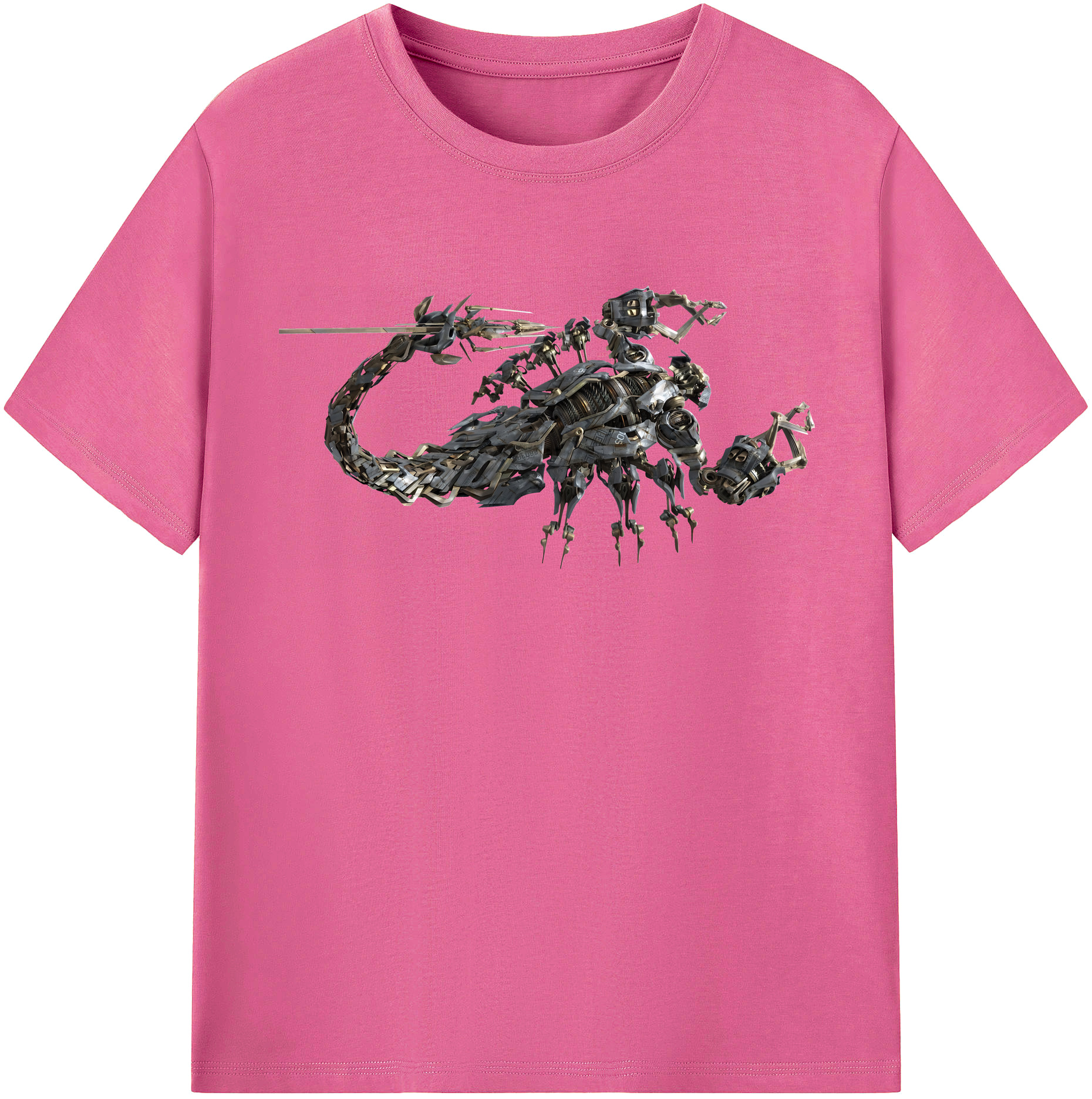 （画像用） Transformers トランスフォーマー レディースカジュアルプリントTシャツ（綿100％）