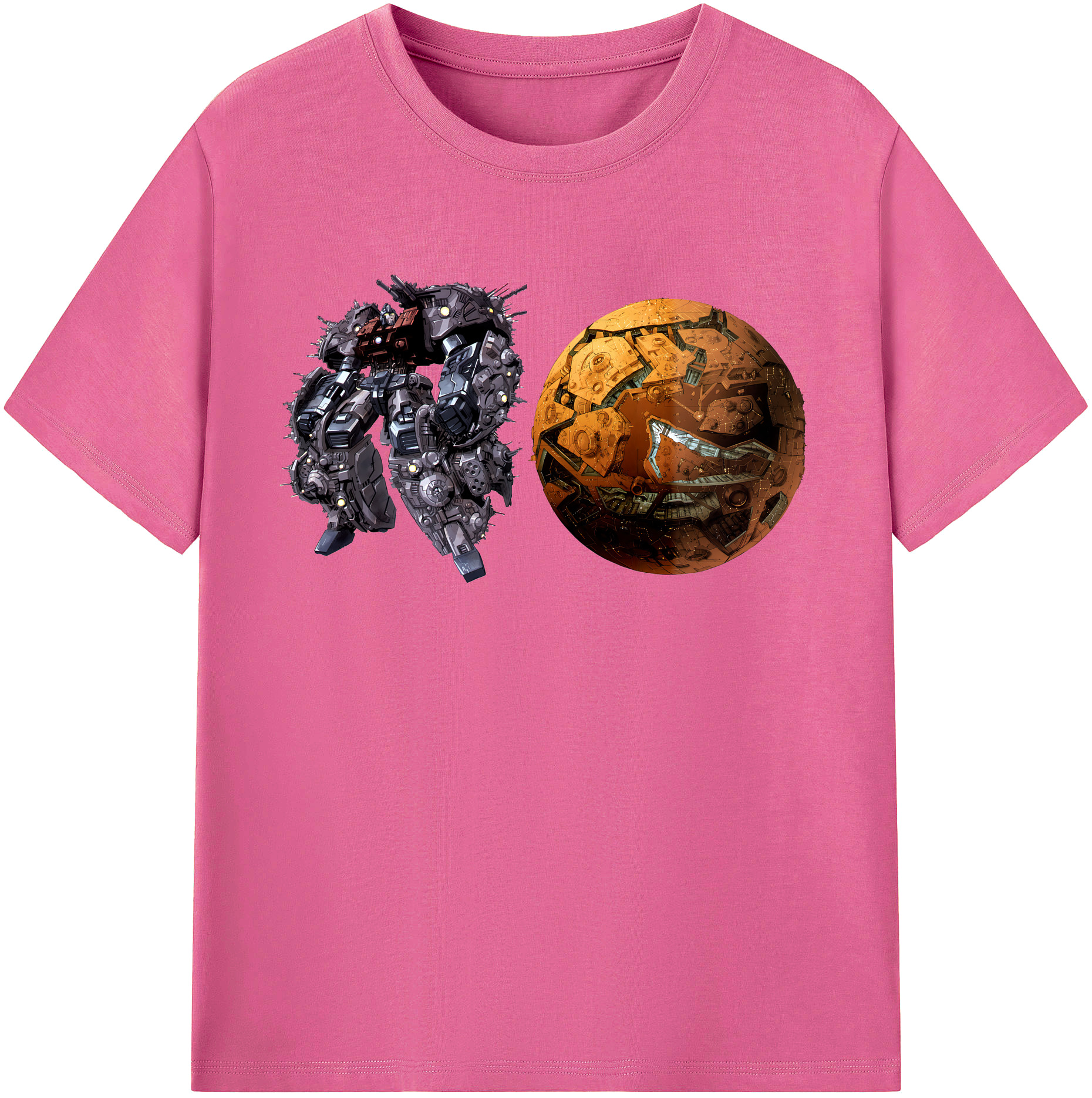 （画像用） Transformers トランスフォーマー レディースカジュアルプリントTシャツ（綿100％）