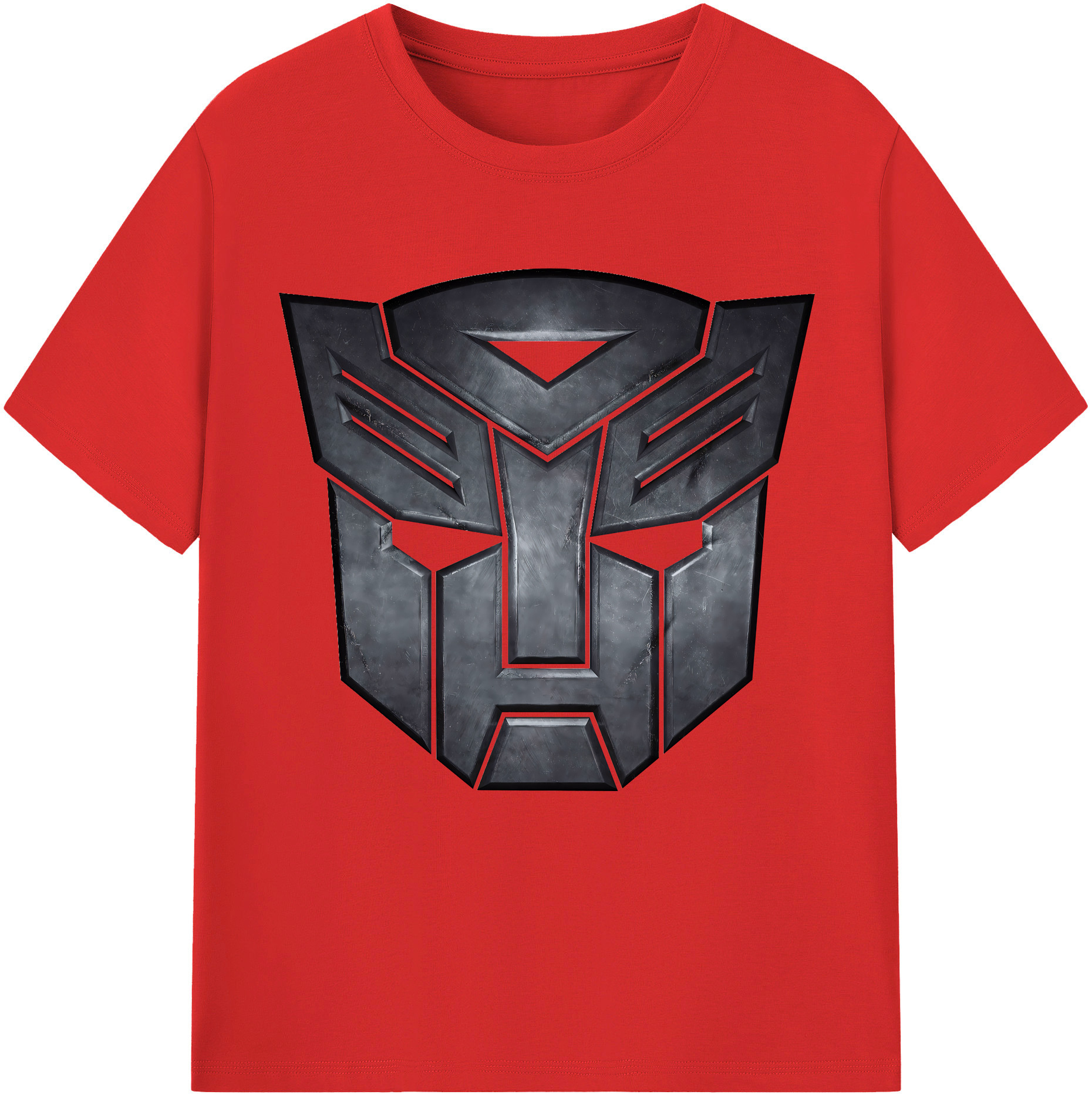 （画像用） Transformers トランスフォーマー レディースカジュアルプリントTシャツ（綿100％）