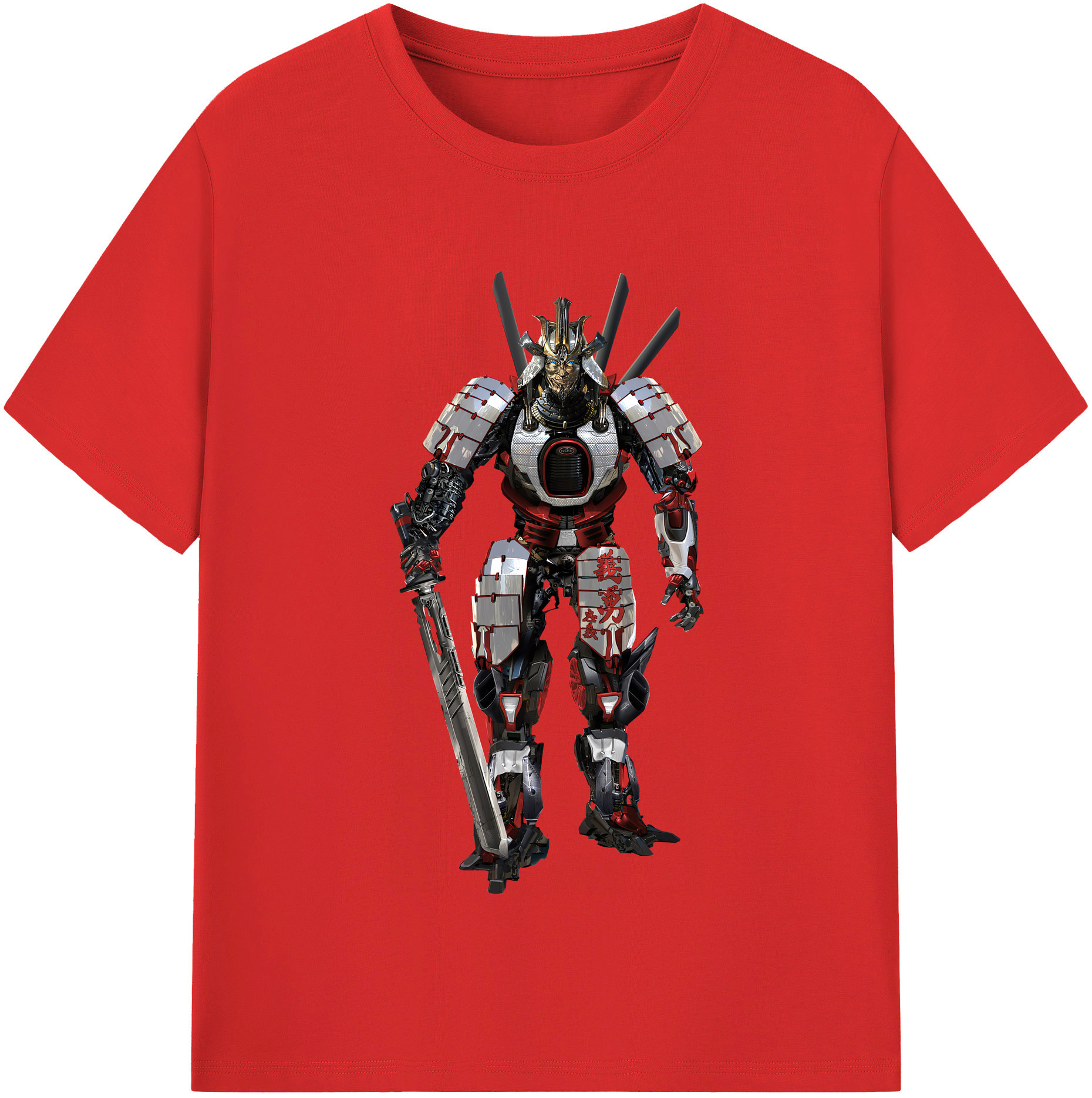 （画像用） Transformers トランスフォーマー レディースカジュアルプリントTシャツ（綿100％）