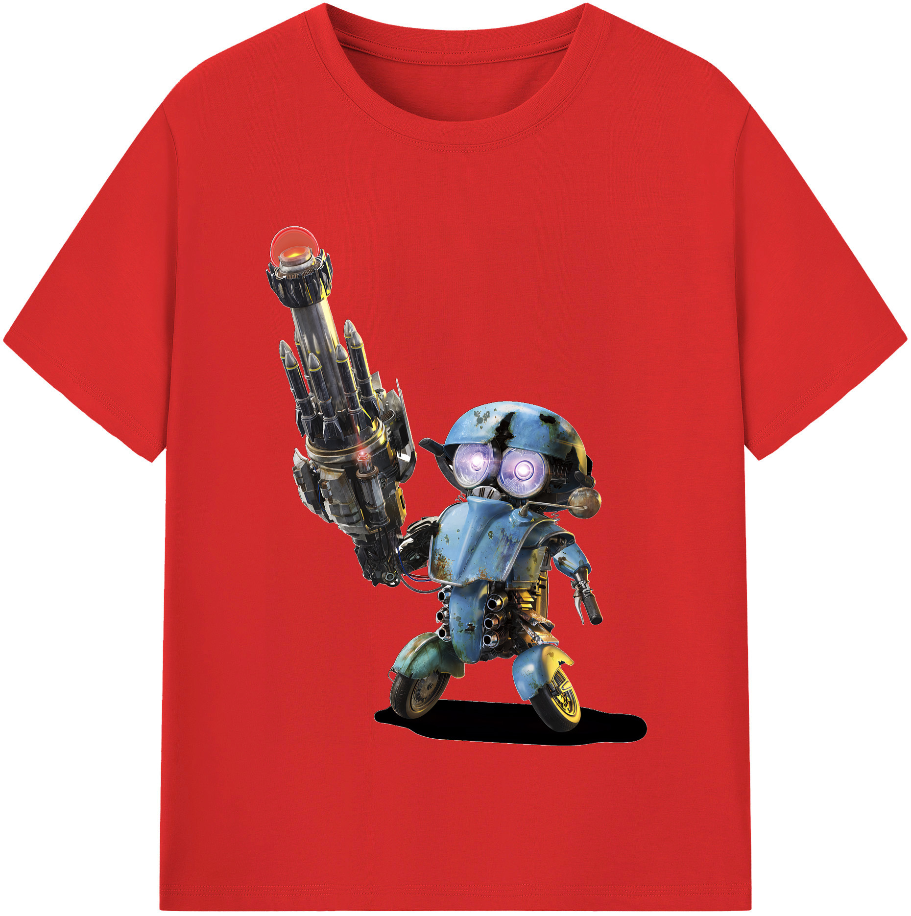（画像用） Transformers トランスフォーマー レディースカジュアルプリントTシャツ（綿100％）