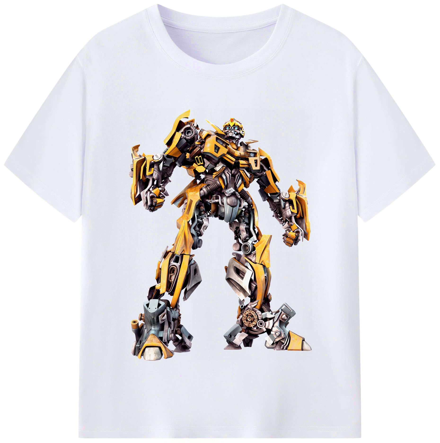 （画像用） Transformers トランスフォーマー レディースカジュアルプリントTシャツ（綿100％）