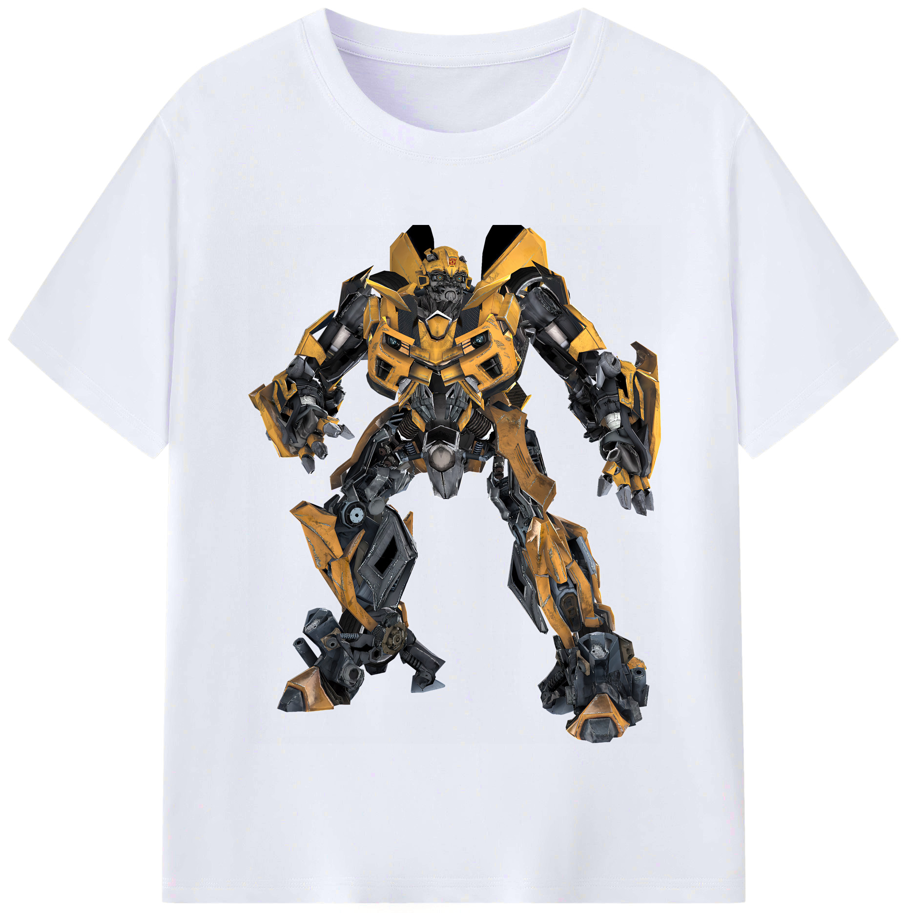（画像用） Transformers トランスフォーマー レディースカジュアルプリントTシャツ（綿100％）