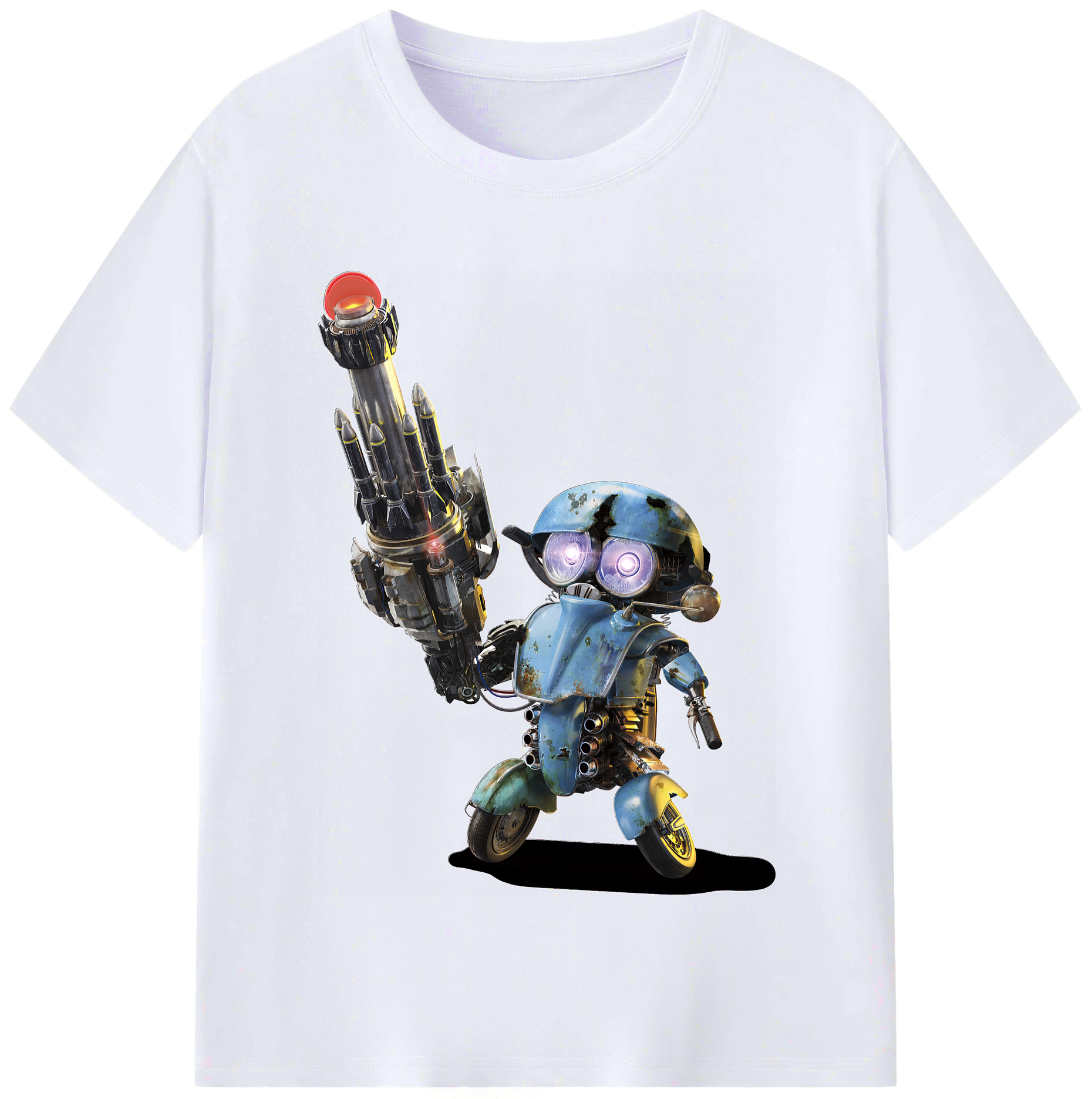（画像用） Transformers トランスフォーマー レディースカジュアルプリントTシャツ（綿100％）