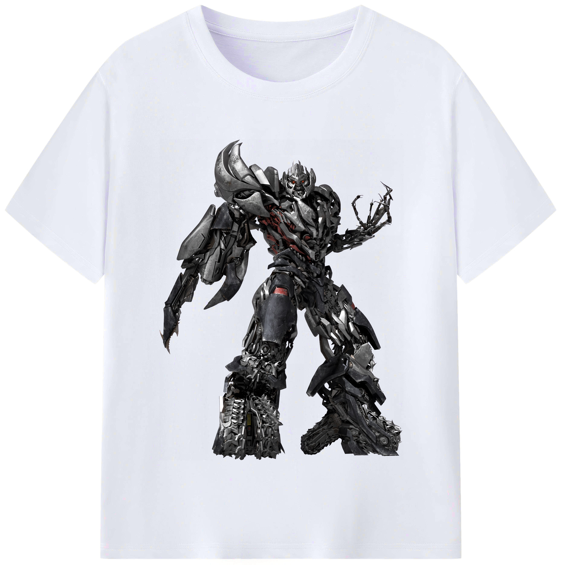 （画像用） Transformers トランスフォーマー レディースカジュアルプリントTシャツ（綿100％）