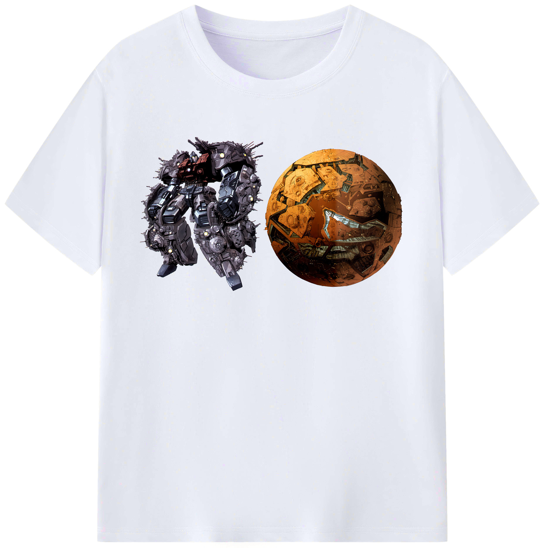 （画像用） Transformers トランスフォーマー レディースカジュアルプリントTシャツ（綿100％）