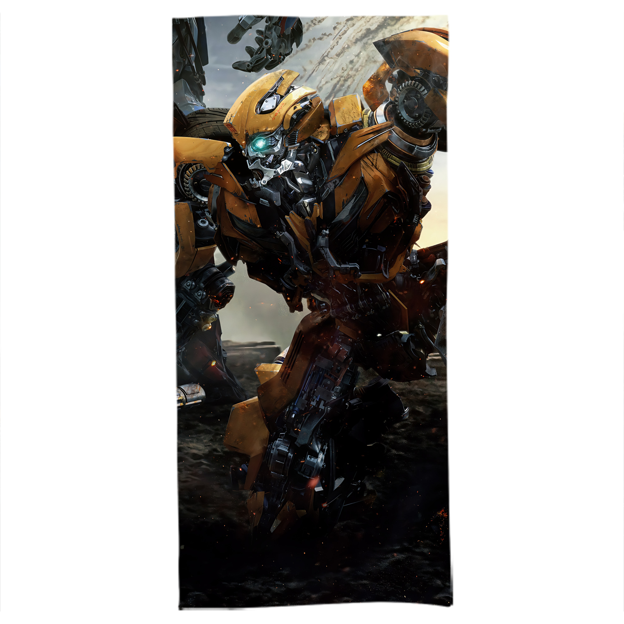 （画像用） Transformers トランスフォーマー 大判バスタオル 70×140cm 吸水速乾 柔らかい肌触り