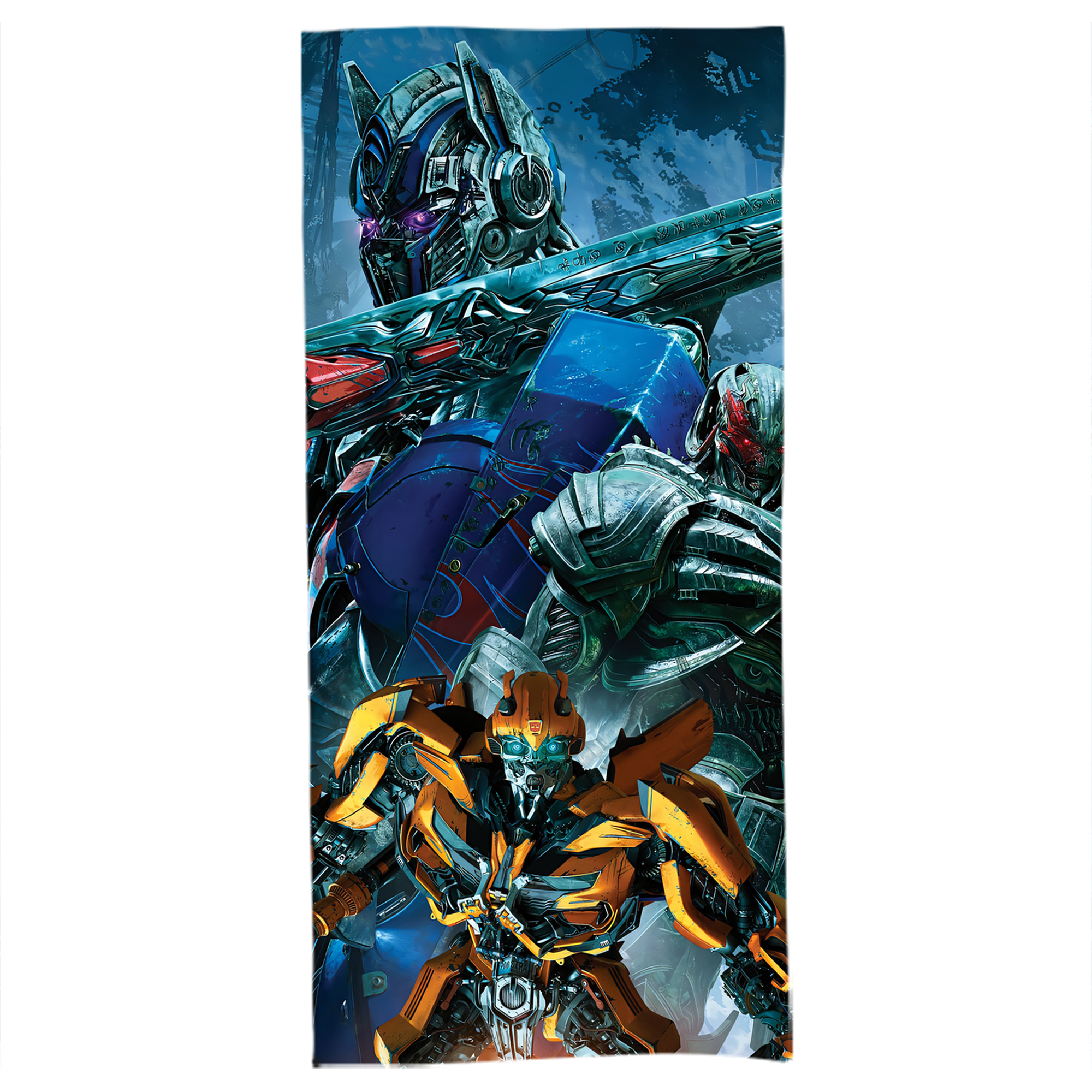 （画像用） Transformers トランスフォーマー 大判バスタオル 70×140cm 吸水速乾 柔らかい肌触り