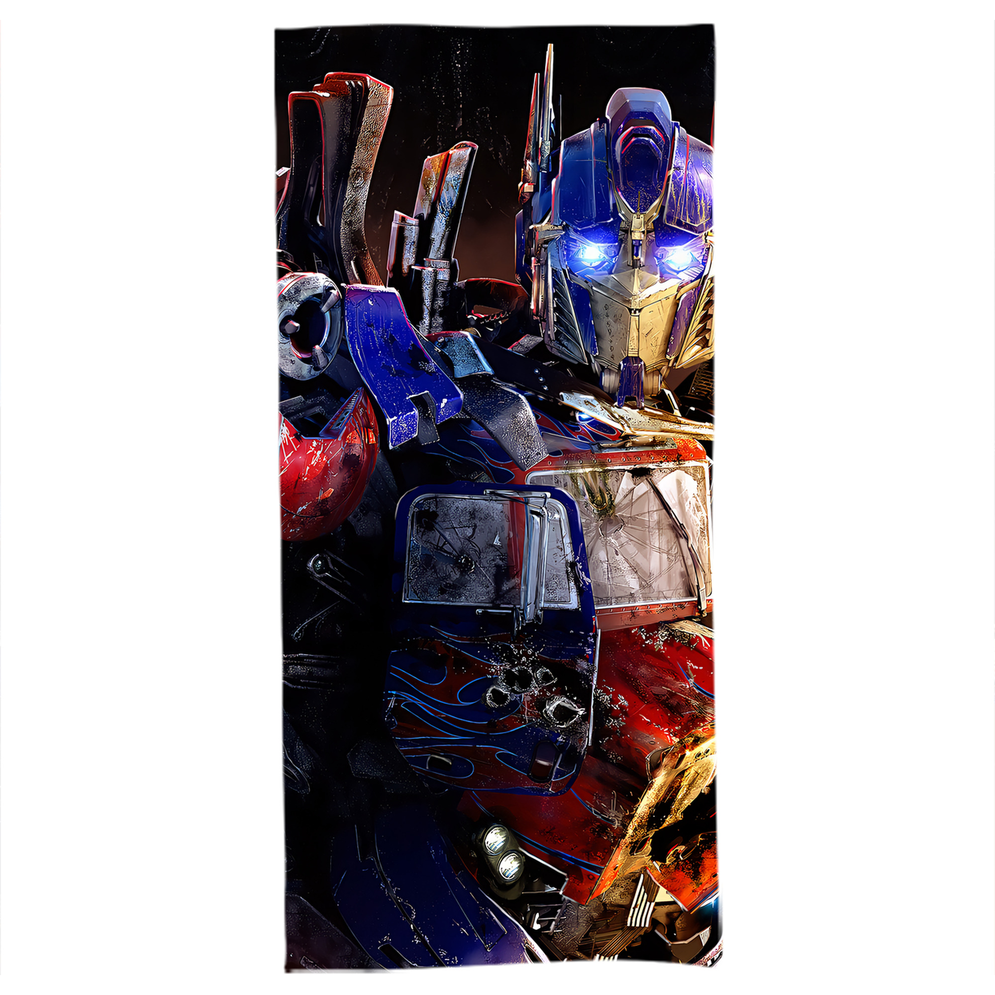 （画像用） Transformers トランスフォーマー 大判バスタオル 70×140cm 吸水速乾 柔らかい肌触り