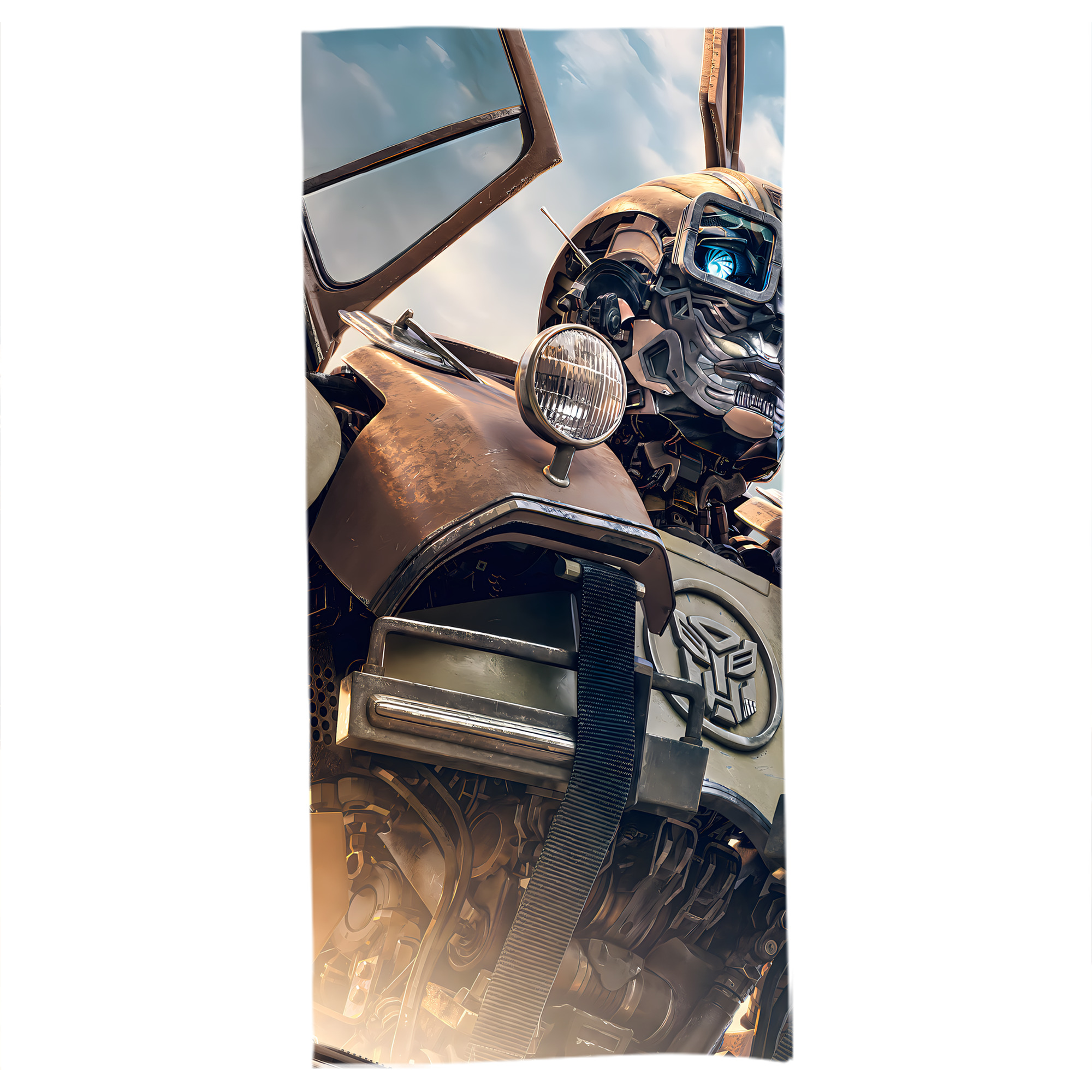 （画像用） Transformers トランスフォーマー 大判バスタオル 70×140cm 吸水速乾 柔らかい肌触り