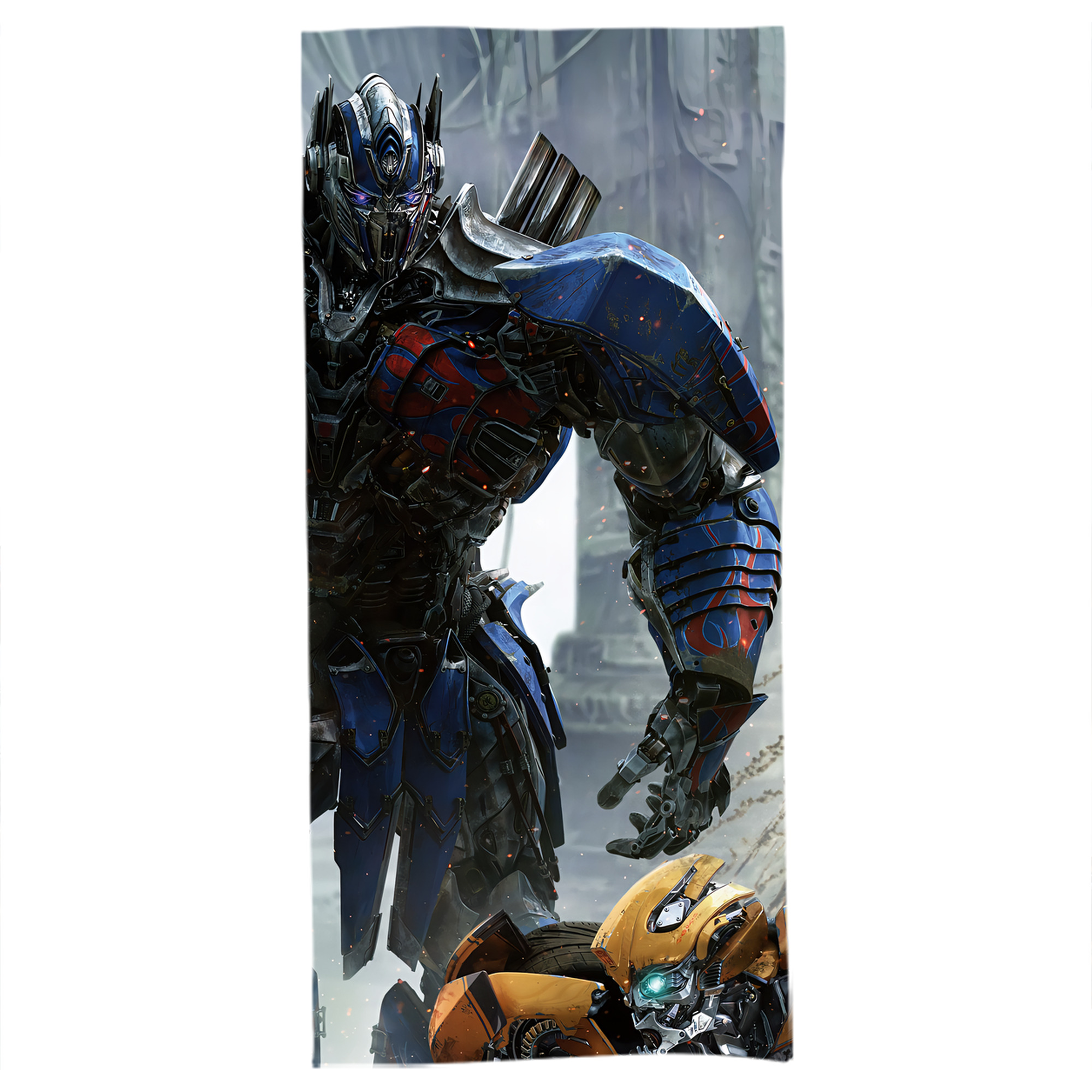 （画像用） Transformers トランスフォーマー 大判バスタオル 70×140cm 吸水速乾 柔らかい肌触り