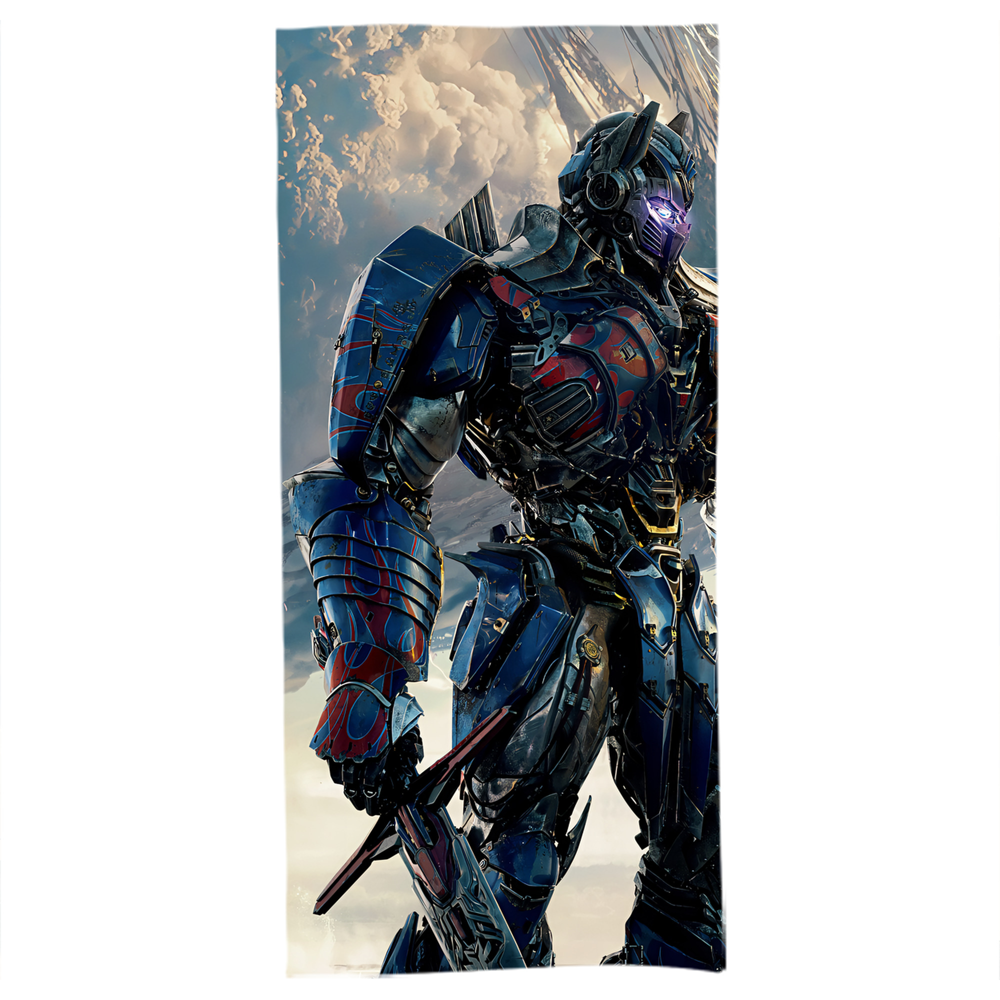 （画像用） Transformers トランスフォーマー 大判バスタオル 70×140cm 吸水速乾 柔らかい肌触り