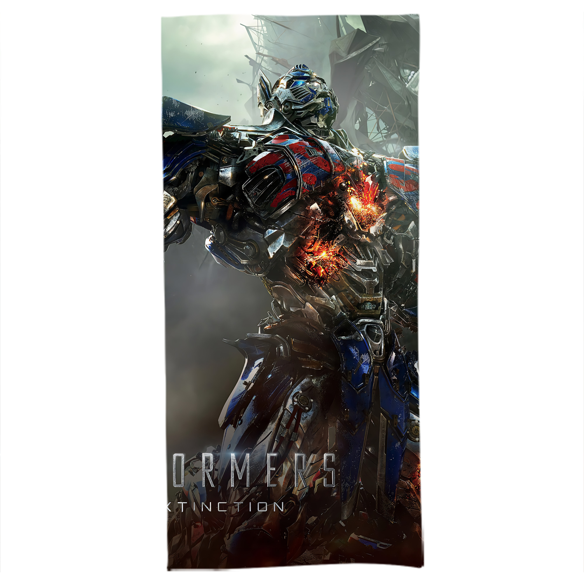 （画像用） Transformers トランスフォーマー 大判バスタオル 70×140cm 吸水速乾 柔らかい肌触り