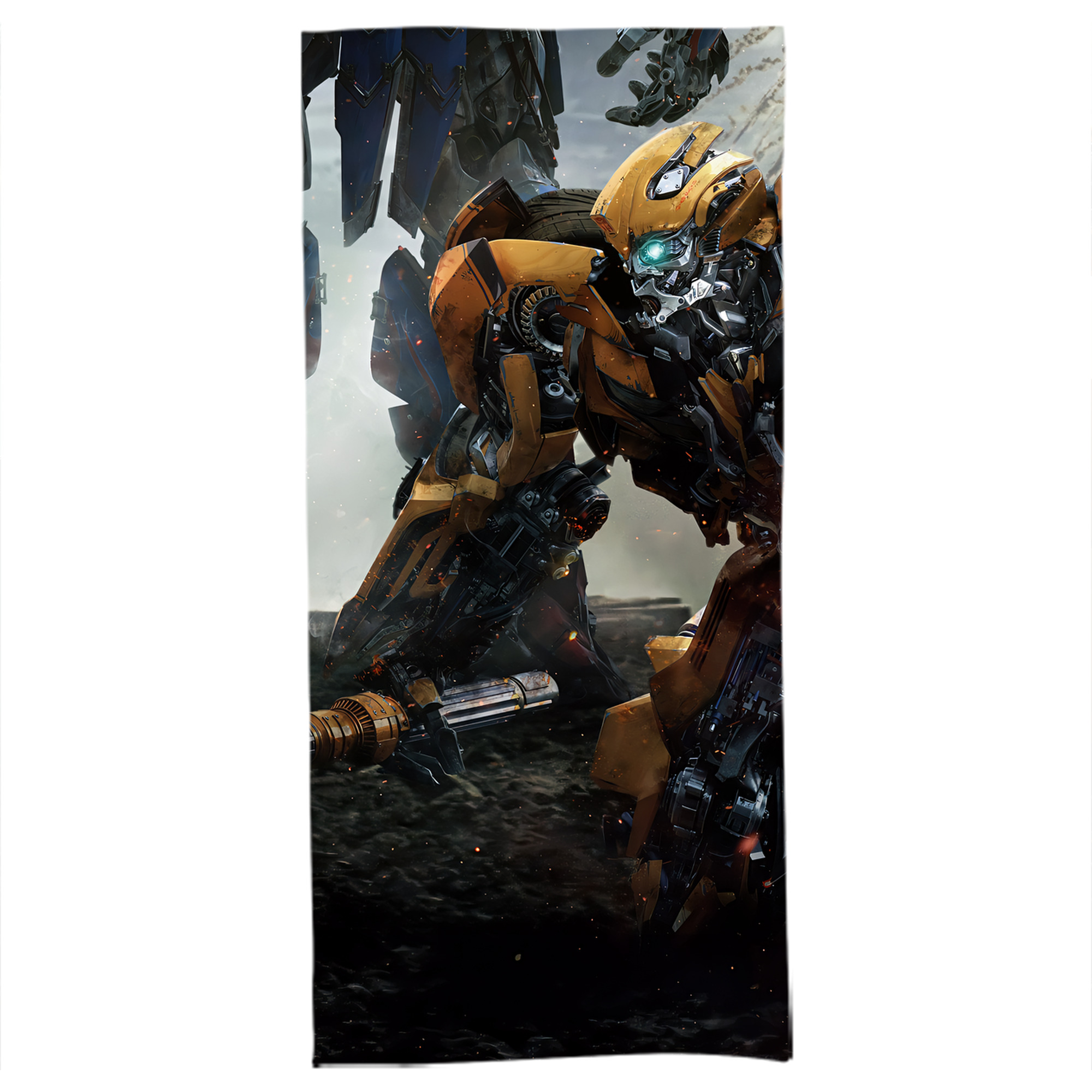 （画像用） Transformers トランスフォーマー 大判バスタオル 70×140cm 吸水速乾 柔らかい肌触り