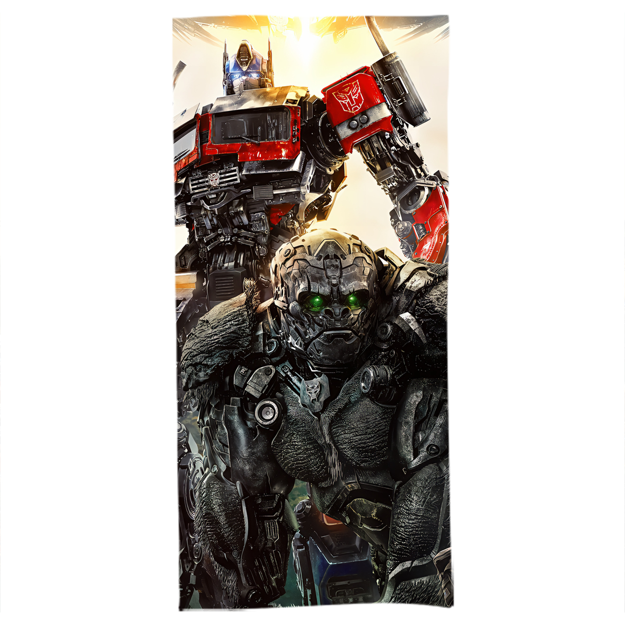 （画像用） Transformers トランスフォーマー 大判バスタオル 70×140cm 吸水速乾 柔らかい肌触り
