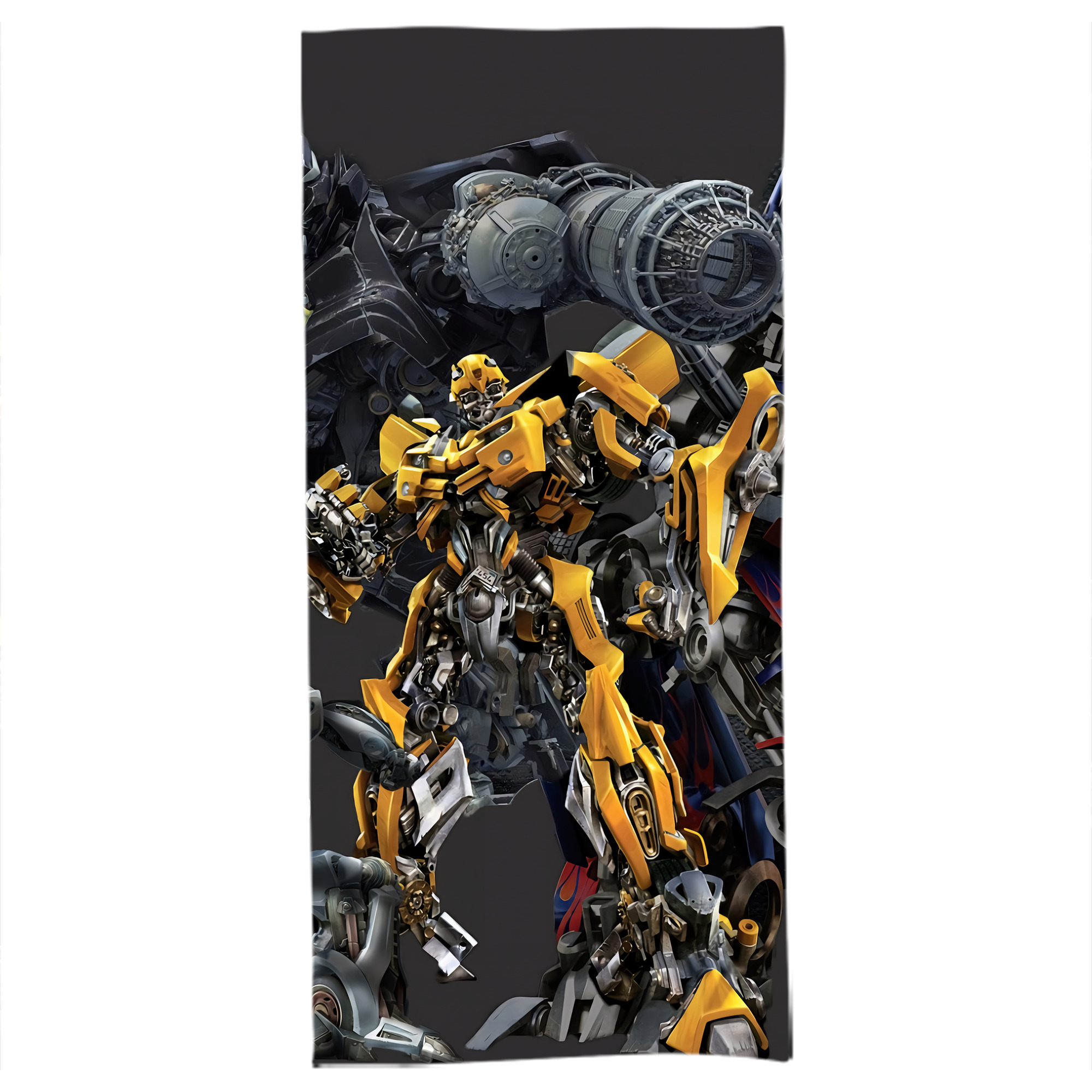 （画像用） Transformers トランスフォーマー 大判バスタオル 70×140cm 吸水速乾 柔らかい肌触り