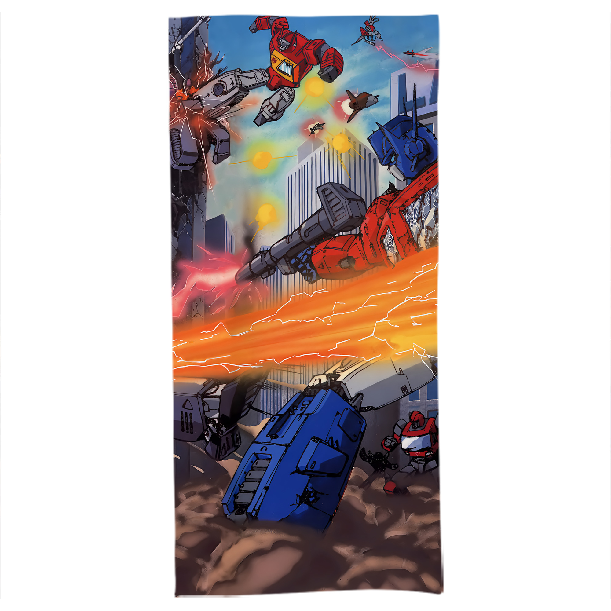 （画像用） Transformers トランスフォーマー 大判バスタオル 70×140cm 吸水速乾 柔らかい肌触り